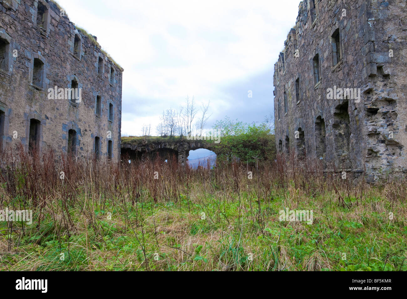 Bernera Barracks Banque D'Images