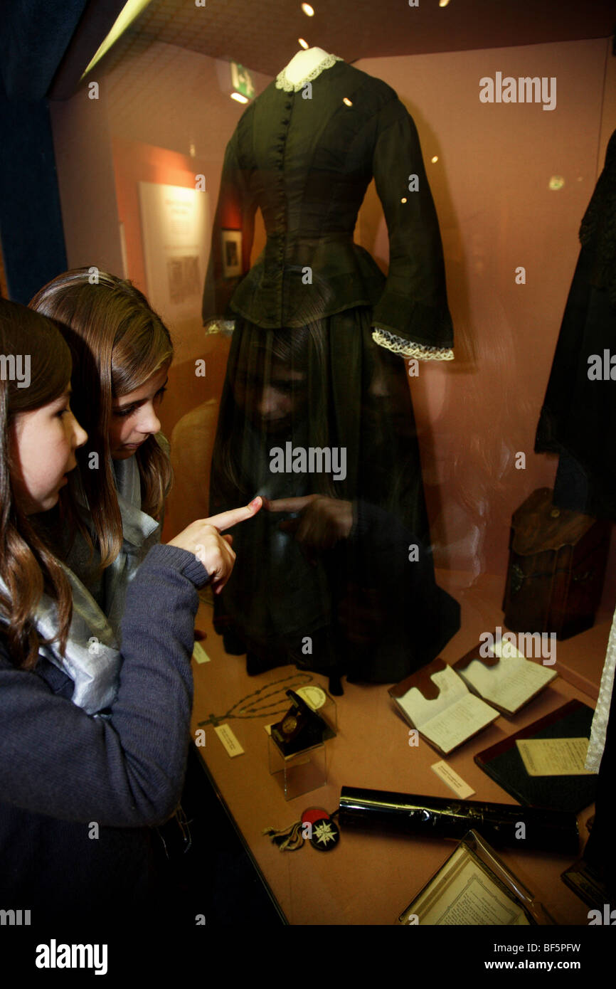 Florence Nightingale Museum de Londres. Le musée est dédié à l'œuvre par une infirmière Florence Nightingale. Banque D'Images