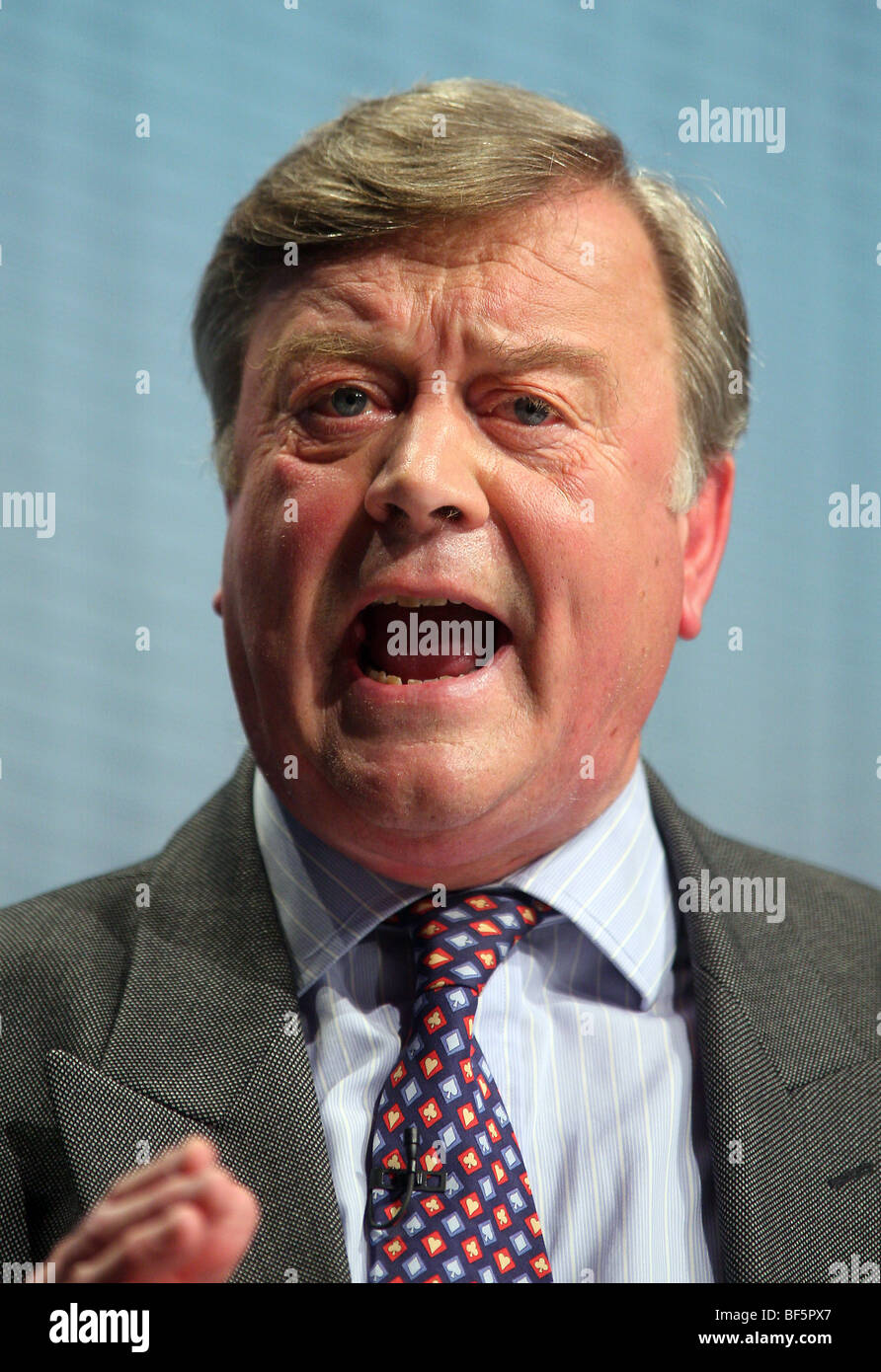 KEN CLARKE MP SHADOW SECRÉTAIRE D'ÉTAT POUR LE 06 Octobre 2009 Manchester Central Manchester en Angleterre Banque D'Images