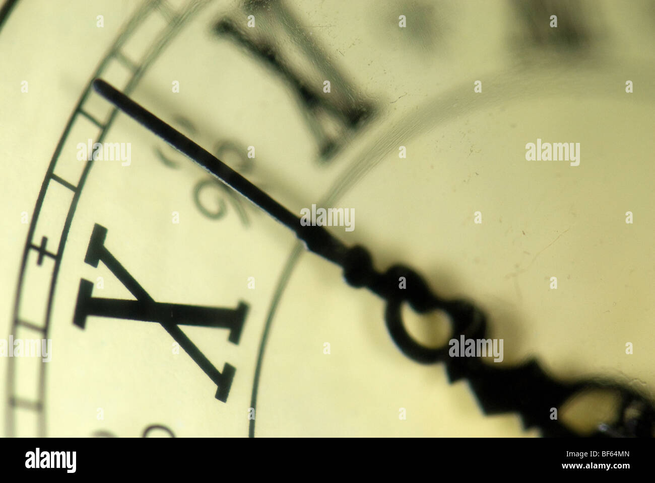 Close up de temps Banque D'Images