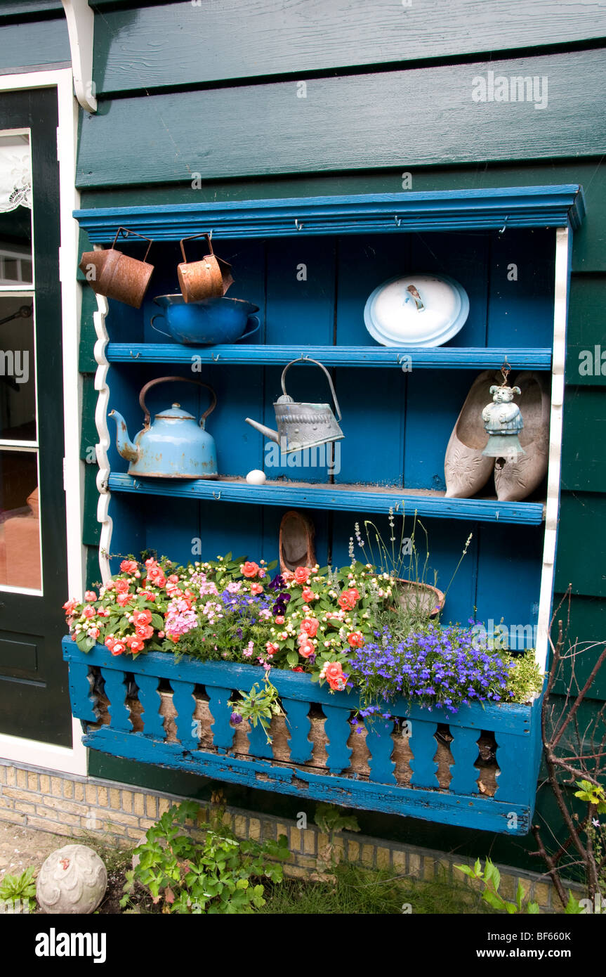 Ferme du greffon Holland Fleurs Jardin Fleurs Maison Pays-Bas Banque D'Images