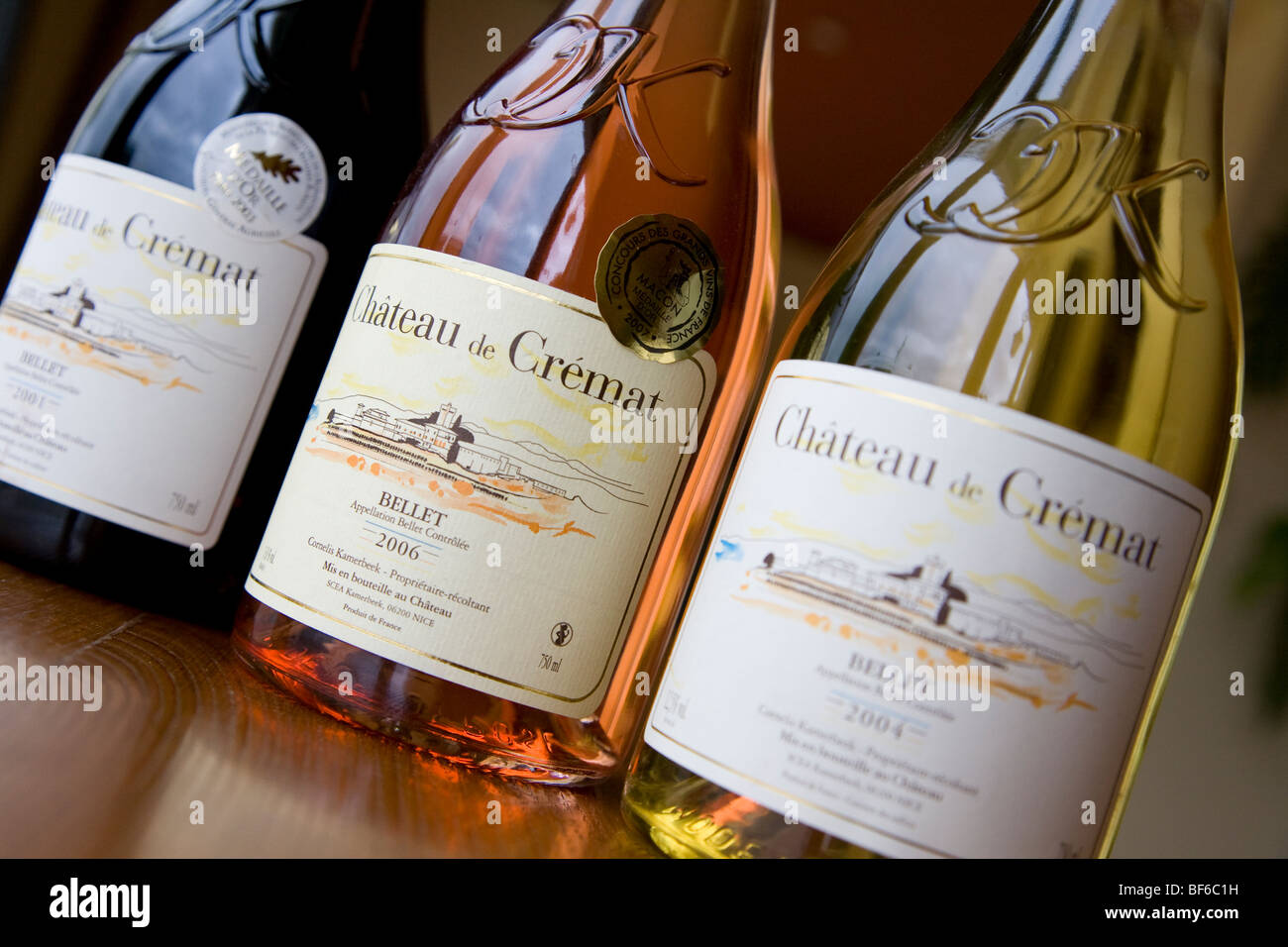 Vente de vin, Chateau de Cremat, près de St Roman de Bellet, Nice, Cote d  Azur, Provence, France Photo Stock - Alamy