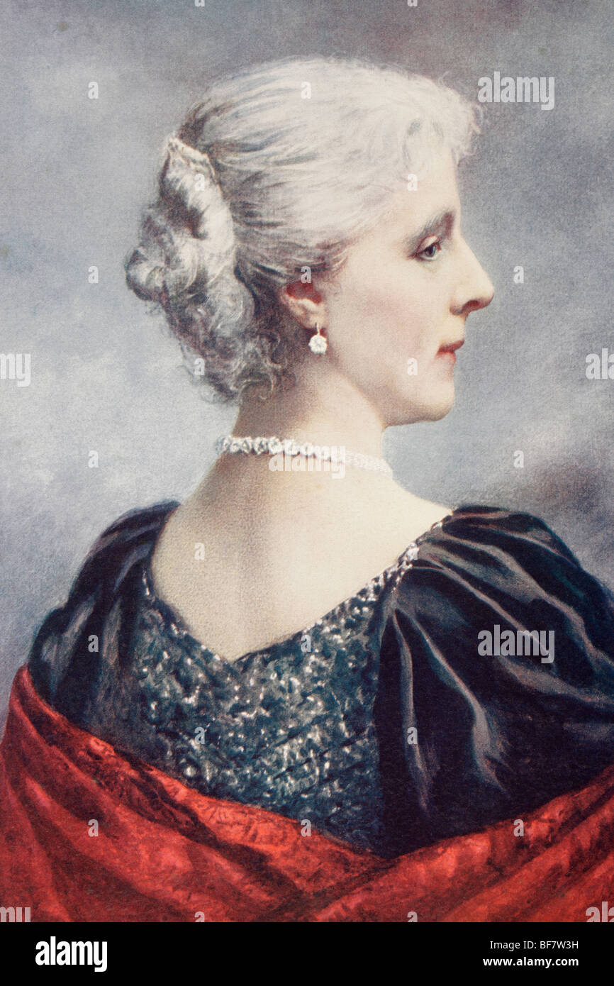 L'archiduchesse Marie Henriette Anne d'Autriche, de 1836 à 1902. Reine consort du roi Léopold II de Belgique. Banque D'Images