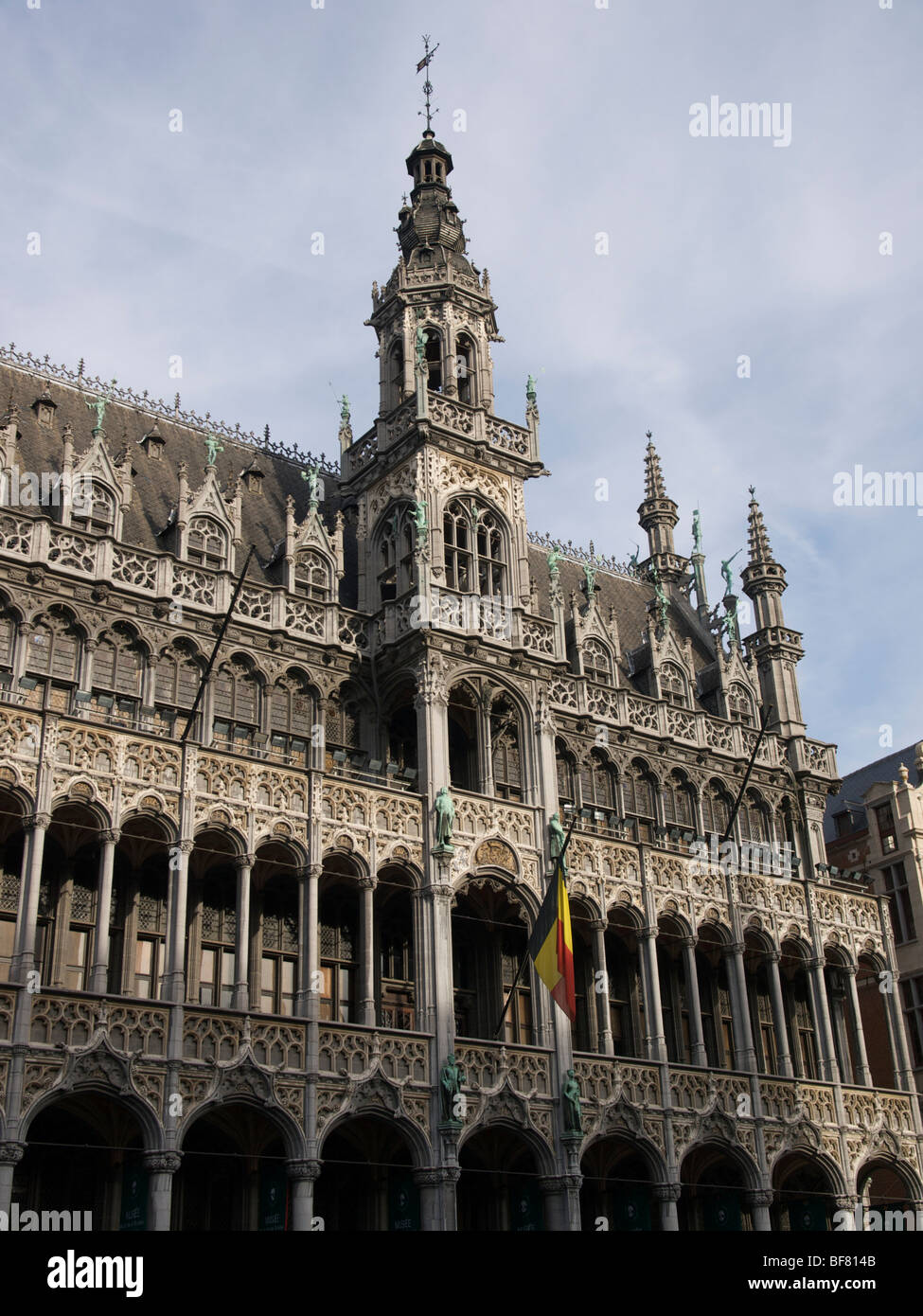 Le Musée de la ville musée sur la Grand Place grand place à Bruxelles, Belgique. Banque D'Images