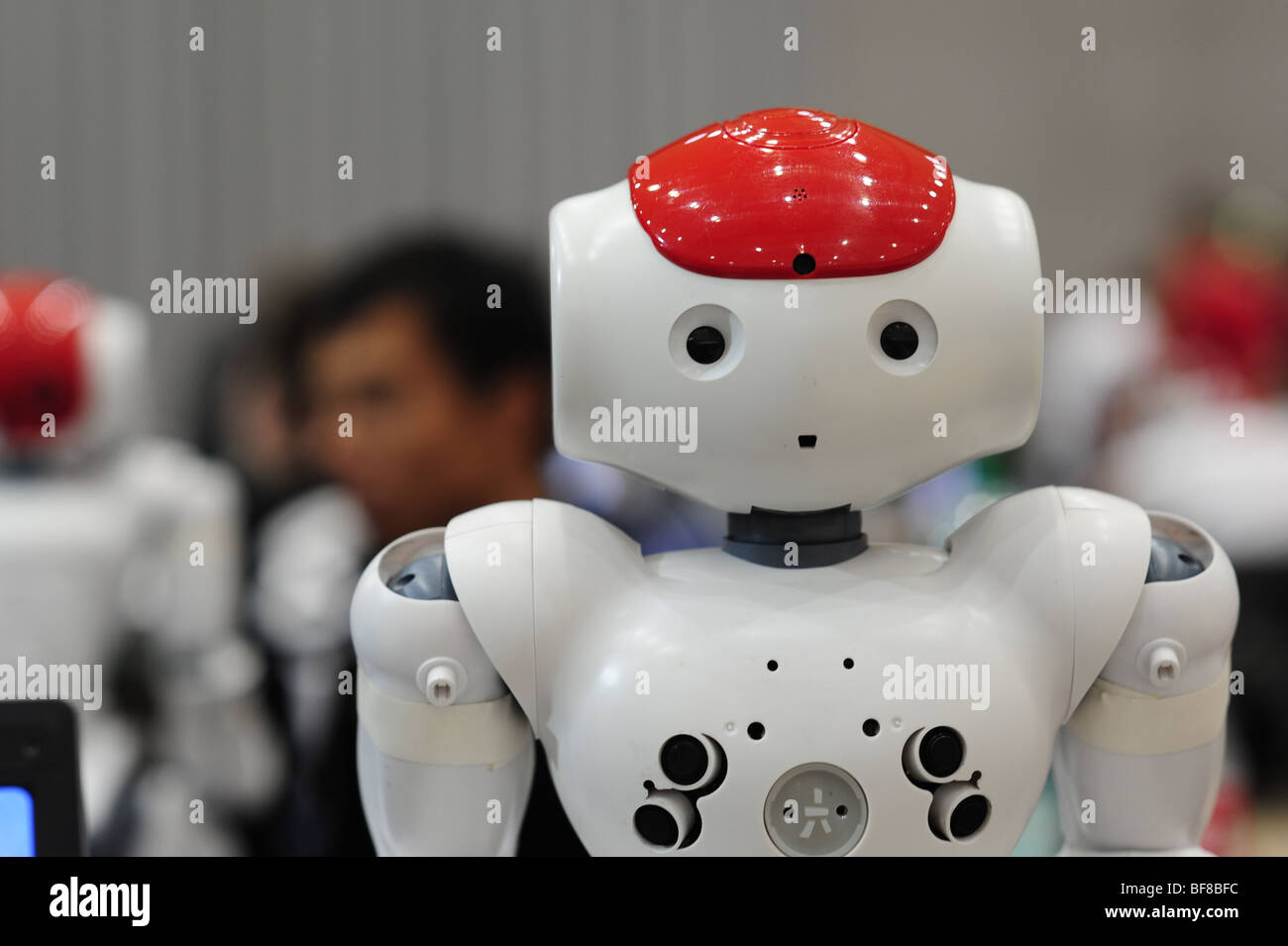 La RoboCup 2009, Graz, championnat du monde de robot, robotique, humanoïde, Nao-robot Banque D'Images