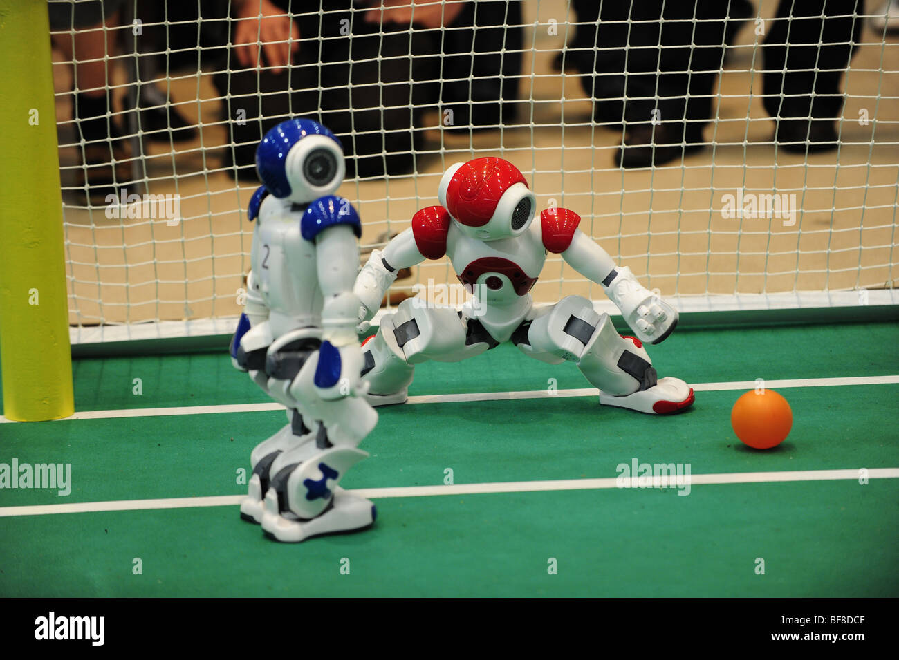 La RoboCup 2009, Graz, championnat du monde de robot, robotique, humanoïde, Nao-robot Banque D'Images