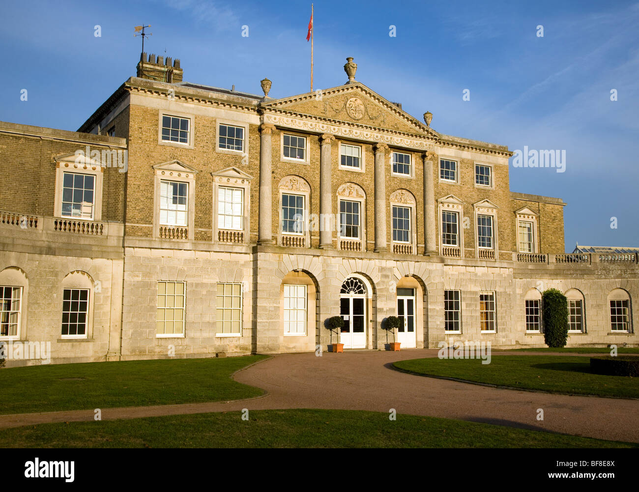 Woolverstone Hall, High School for Girls Ipswich, Suffolk, Angleterre Banque D'Images