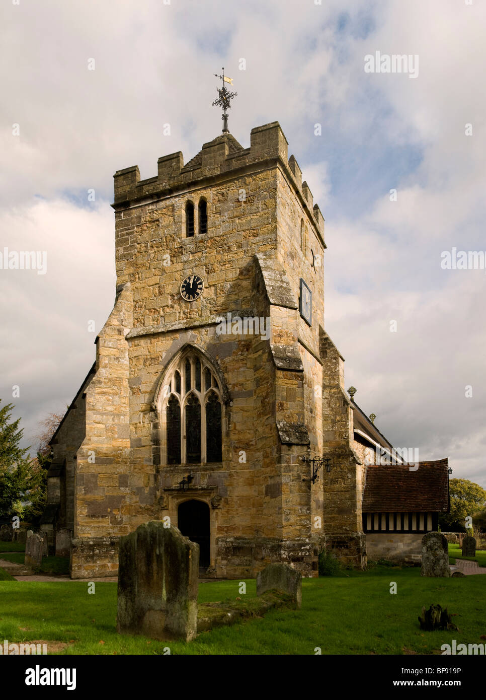 L'église St Mary à Newick, East Sussex, Angleterre. Banque D'Images