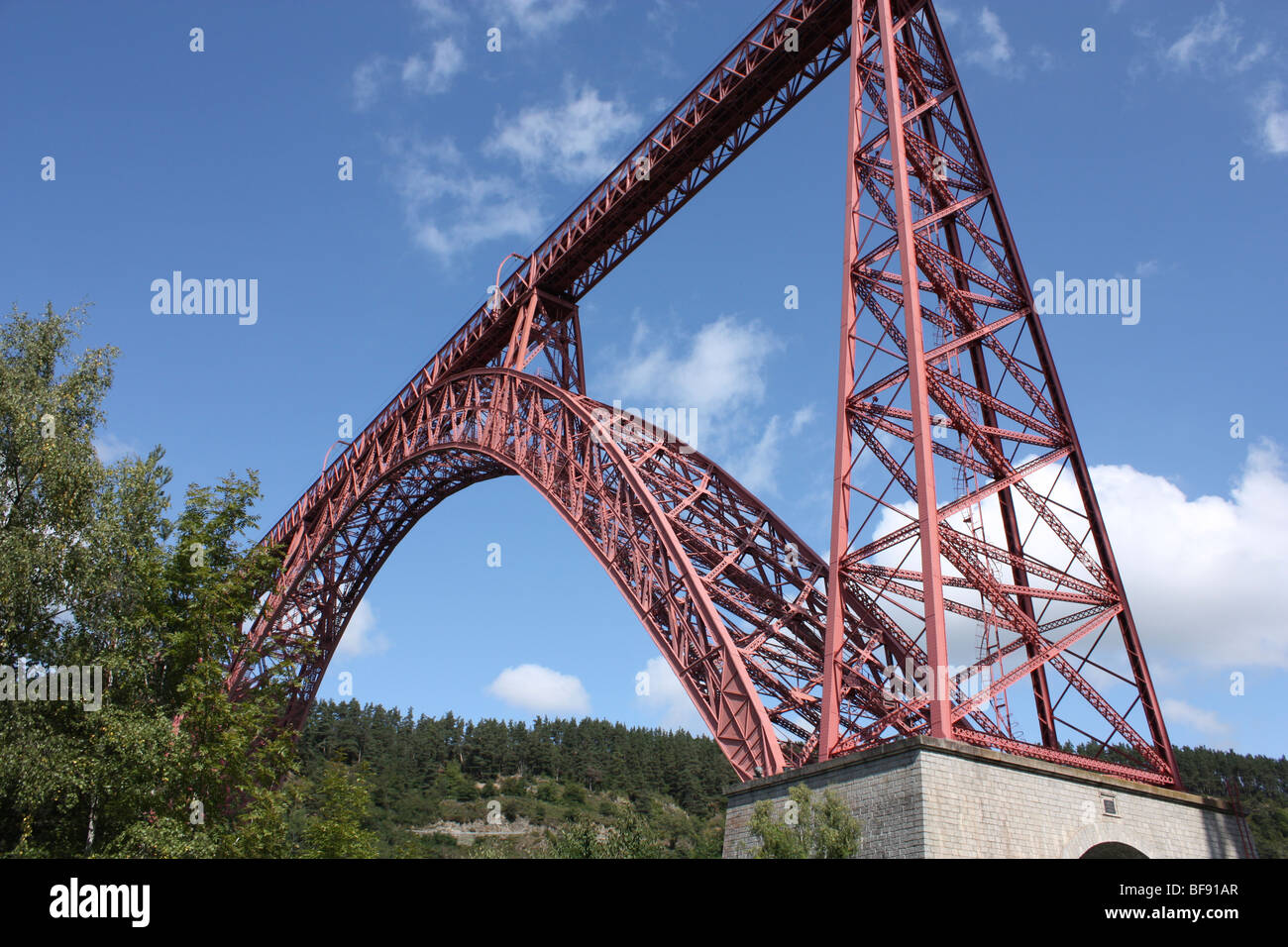 Viaduc de Garabit France Banque D'Images