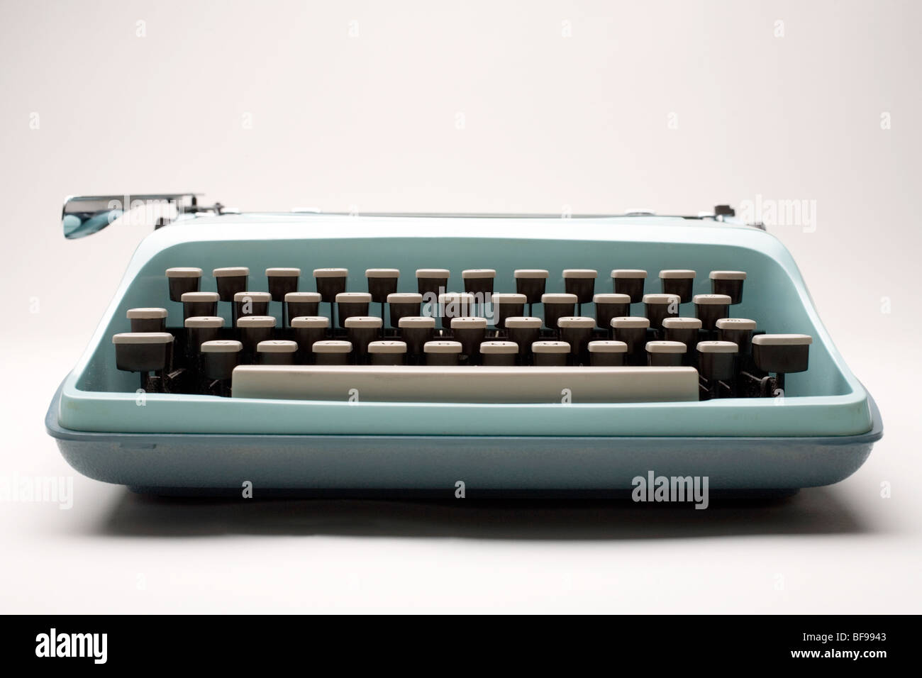 Close up de touches de machine à écrire. Banque D'Images