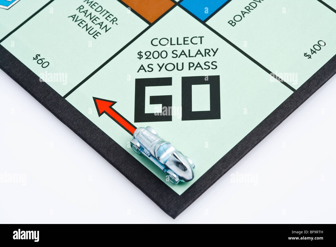 Jeu de Monopoly Banque D'Images