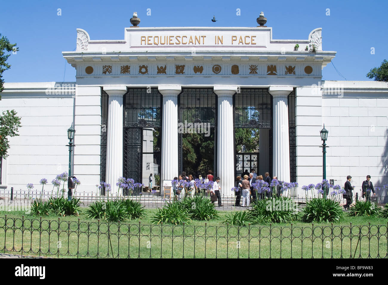 Cimetière de la Recoleta, Buenos Aires, Argentine Banque D'Images
