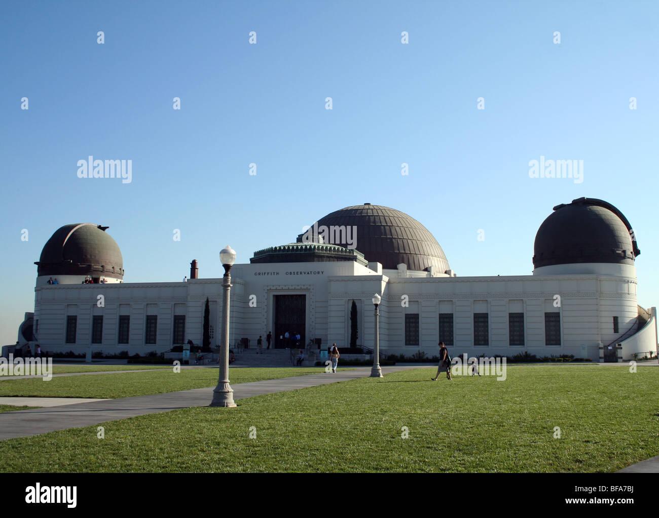 L'Observatoire de Griffith Park et Park, Los Angeles, Californie Banque D'Images
