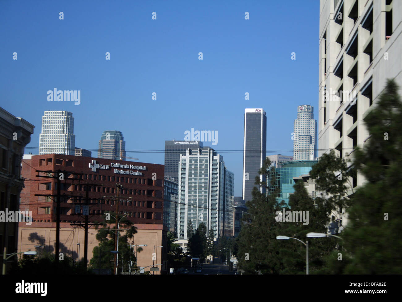 Le centre-ville de Los Angeles en Californie Banque D'Images