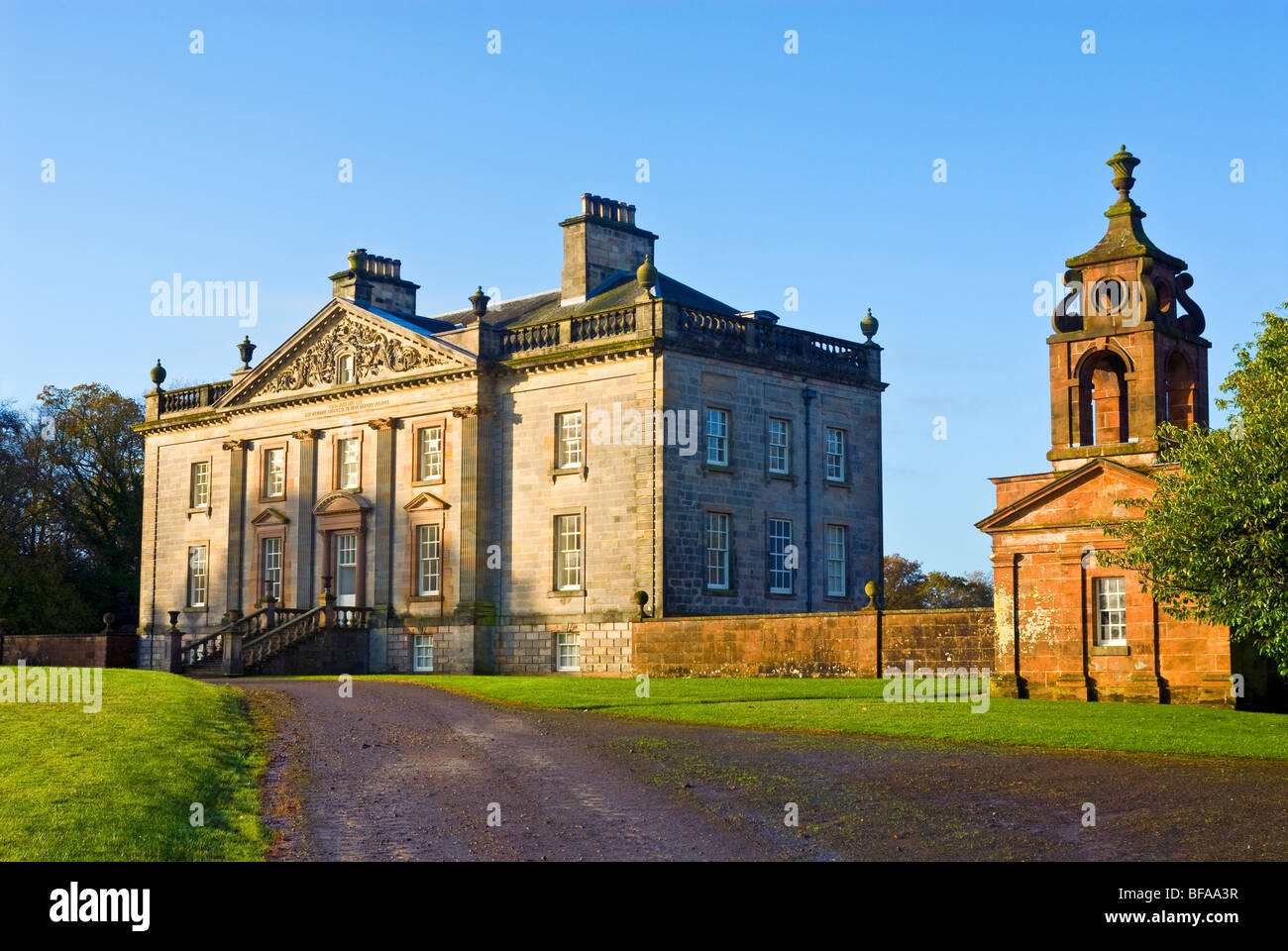 Auchinleck House, Ayrshire, Scotland Banque D'Images