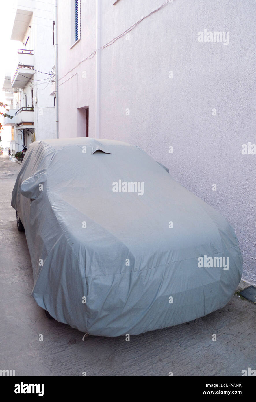 Couverte voiture Banque D'Images