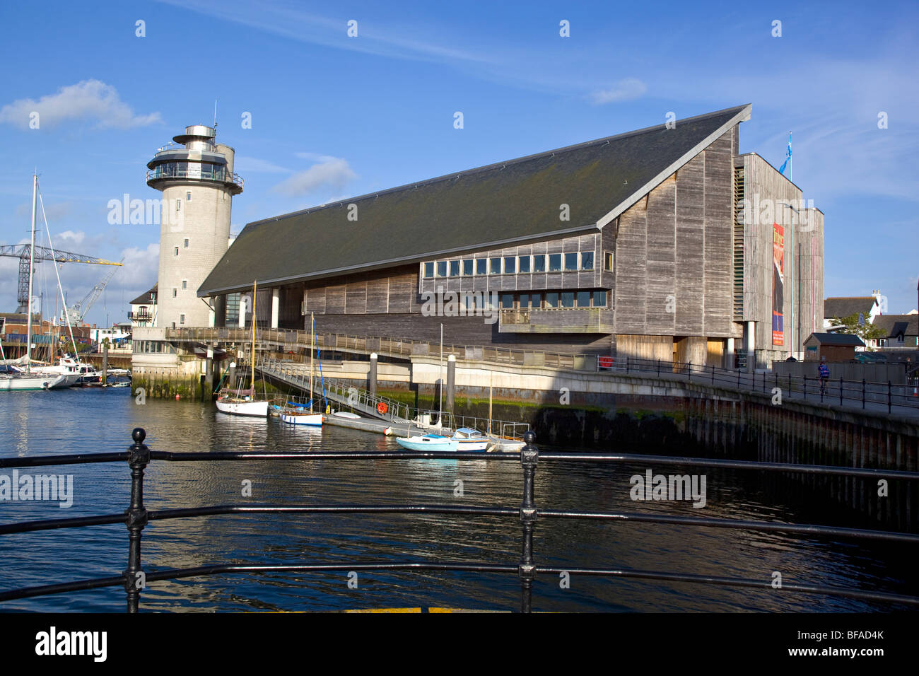 National Maritime Museum Cornwall Falmouth Banque D'Images