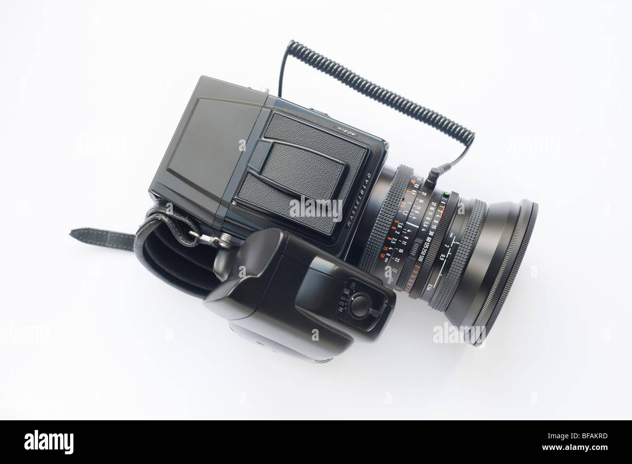 Appareil photo Hasselblad 503cw équipé d'un dos numérique Photo Stock -  Alamy