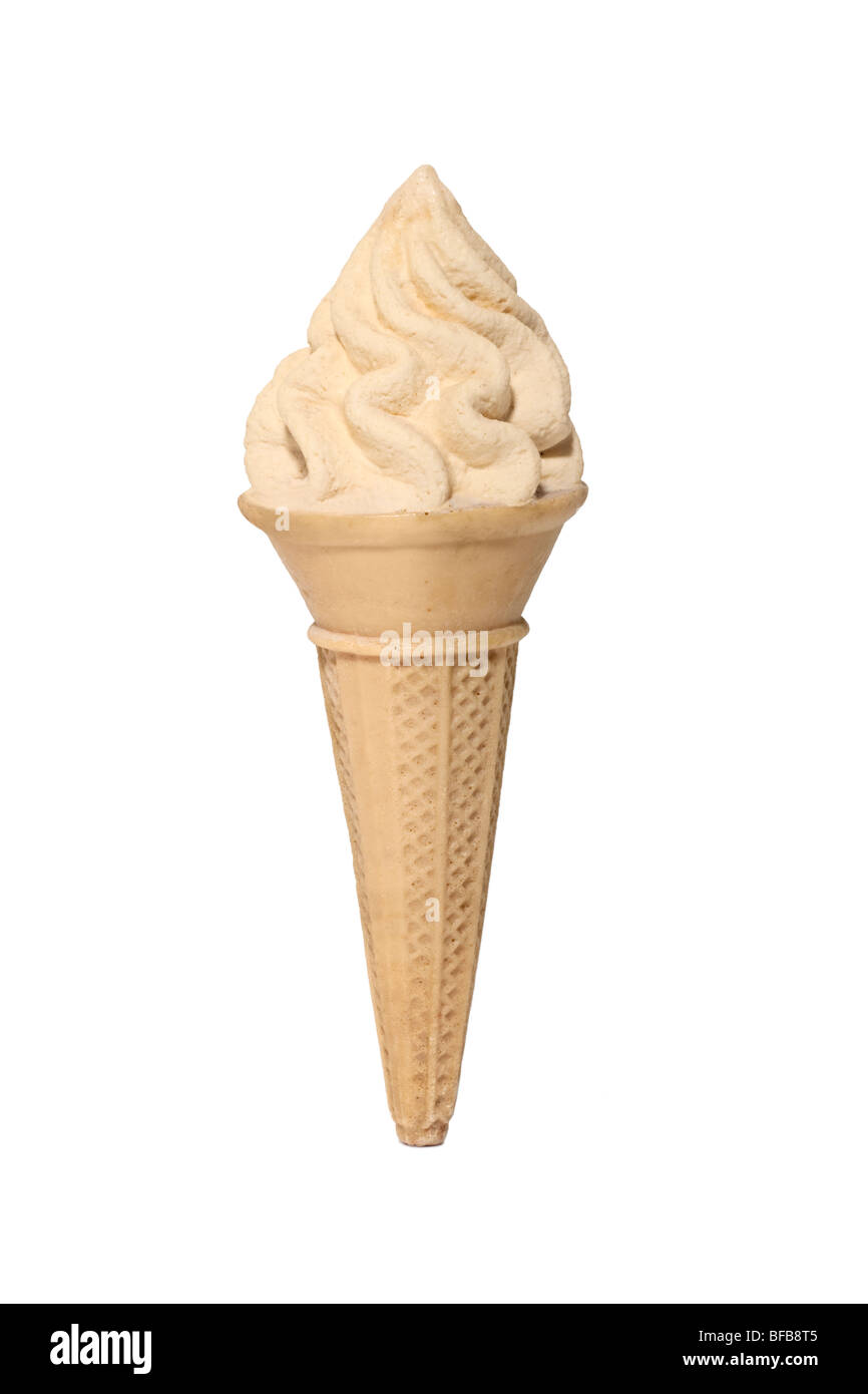 Cornet de crème glacée Banque D'Images