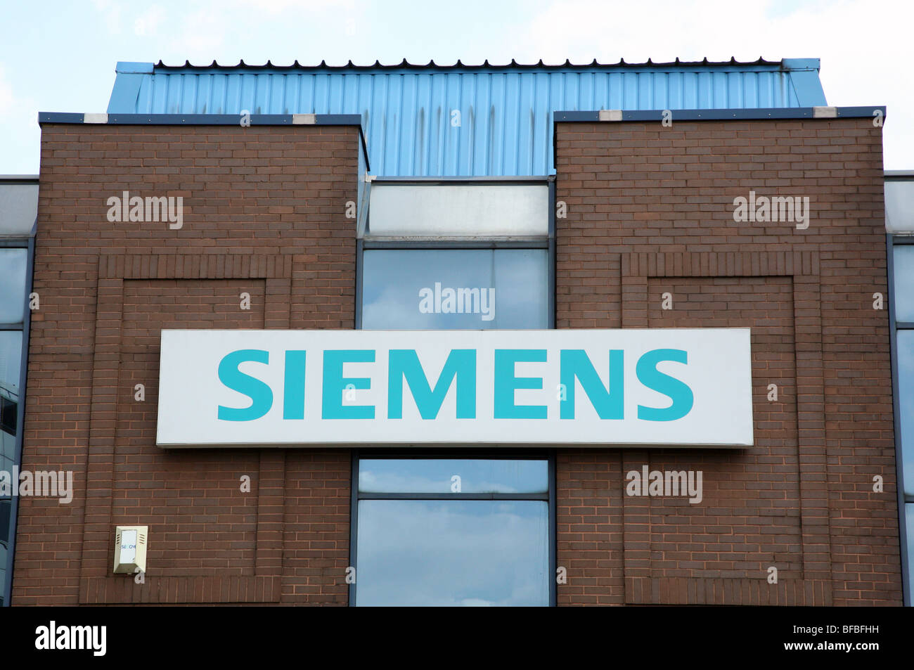 Bâtiment de l'entreprise Siemens dans l'ouest de Londres Banque D'Images