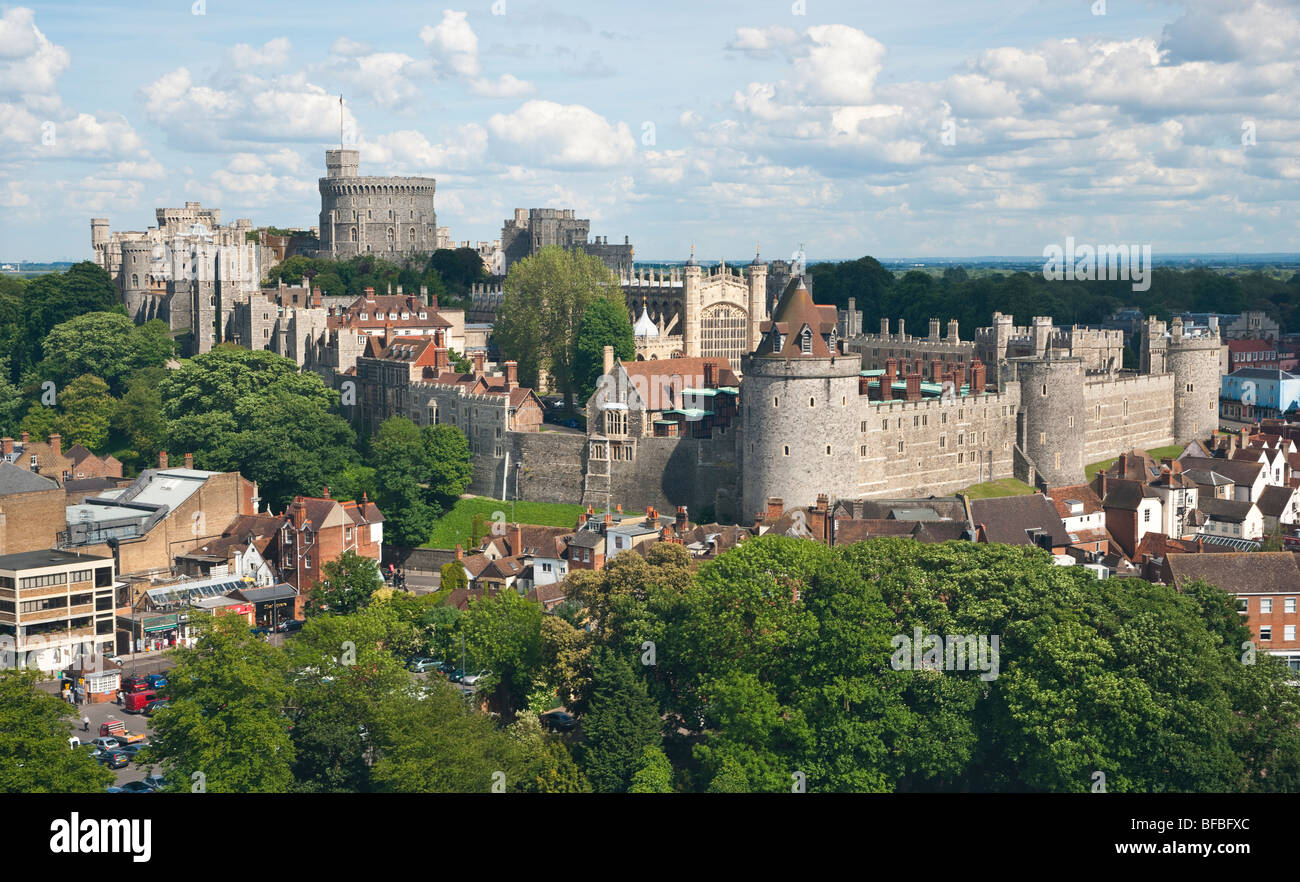 Le Château de Windsor, Berkshire, Angleterre Banque D'Images