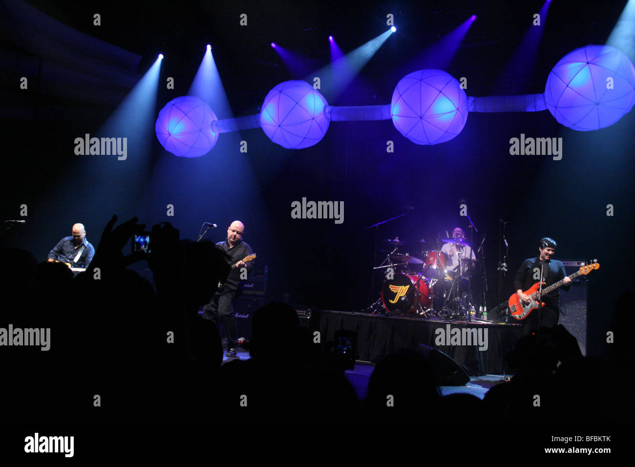 Le concert, Pixies Doolittle reunion tour, Hollywood Palladium, 2009 Banque D'Images
