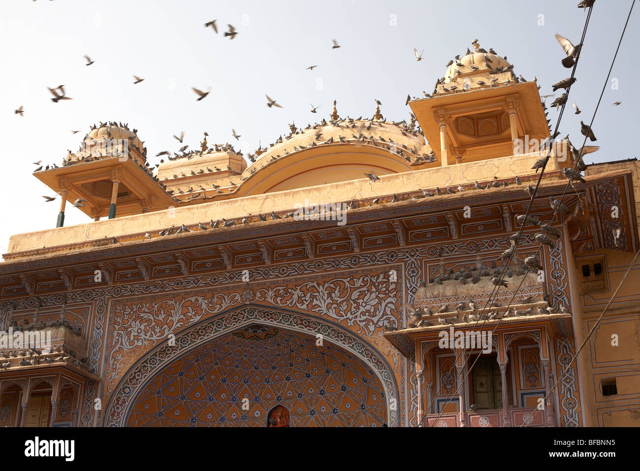 Jaipur gatehouse Banque D'Images