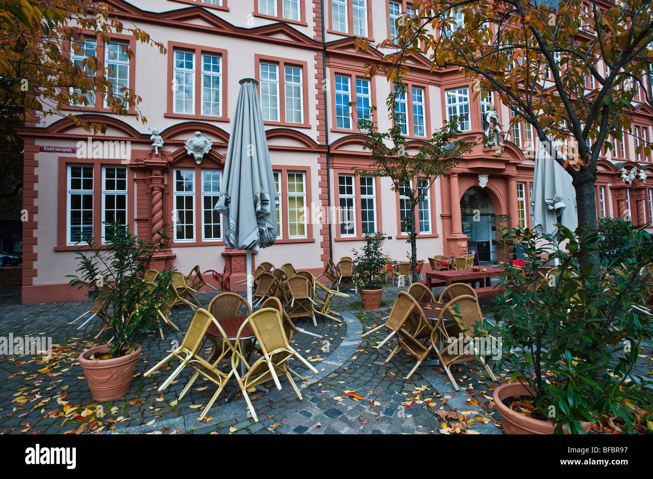 L'automne en Allemagne Banque D'Images
