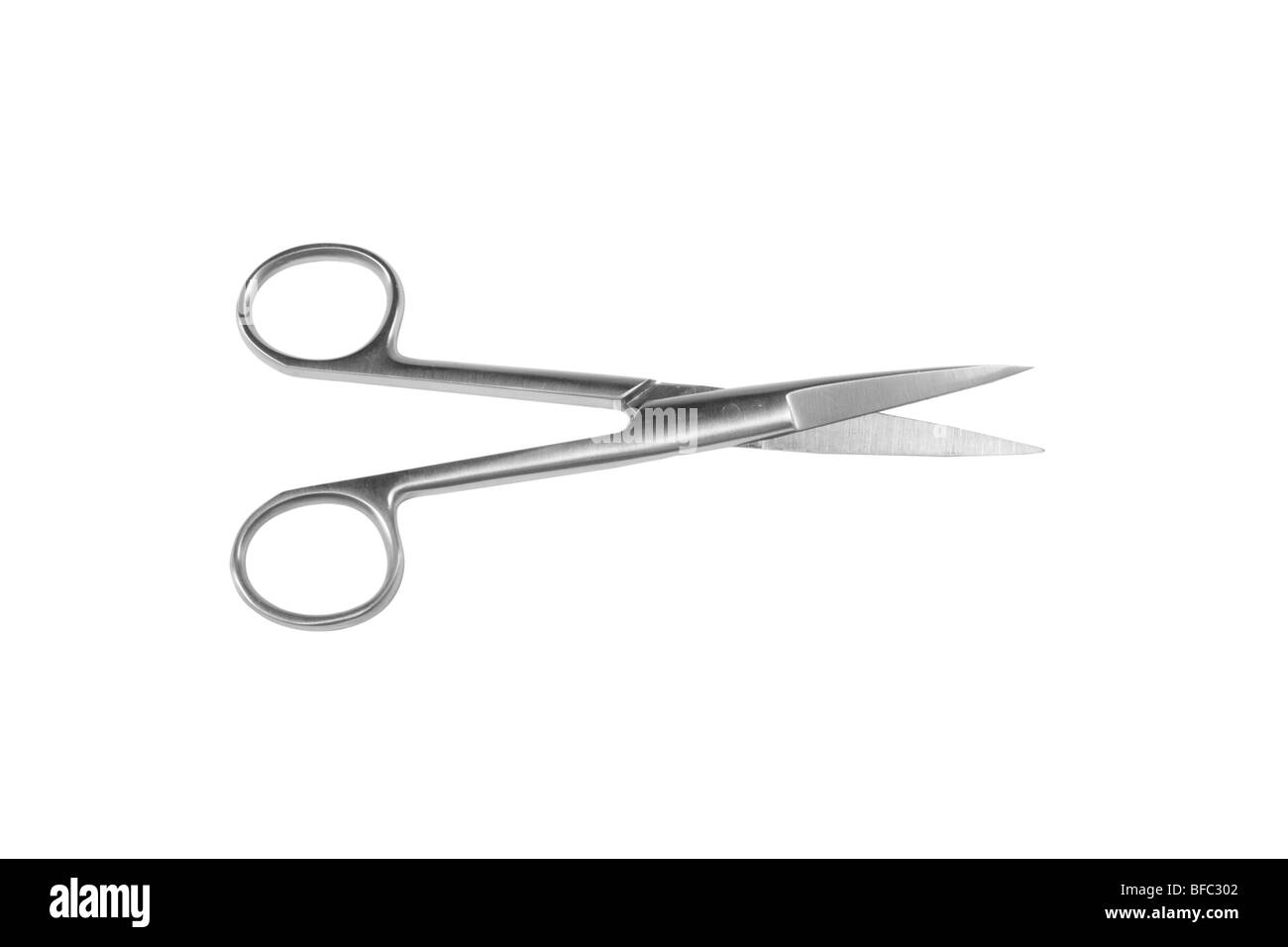 Ciseaux à dissection Banque D'Images