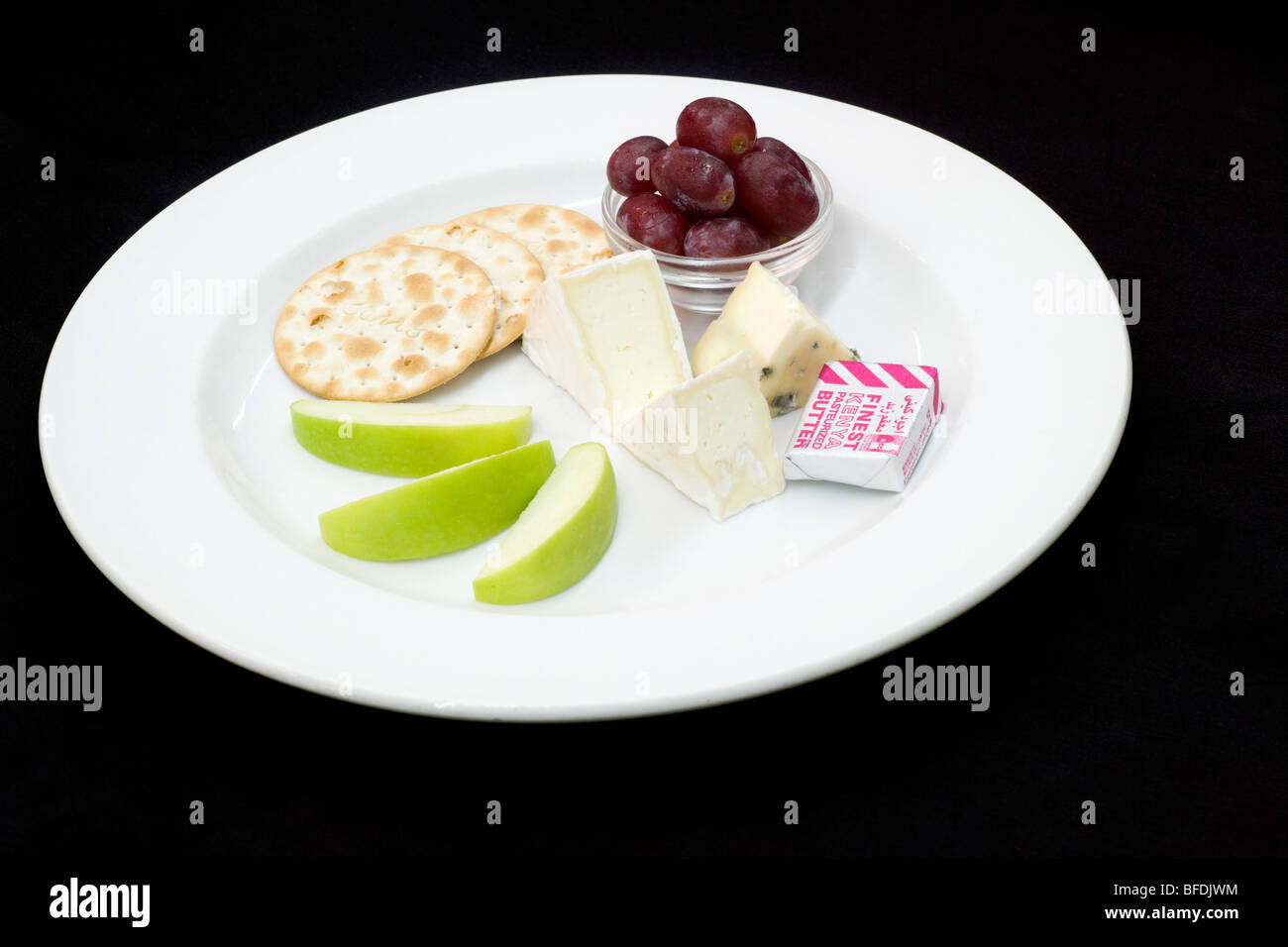 Assiette de fromage apéritif - Heminways Resort - Watamu, Kenya Banque D'Images