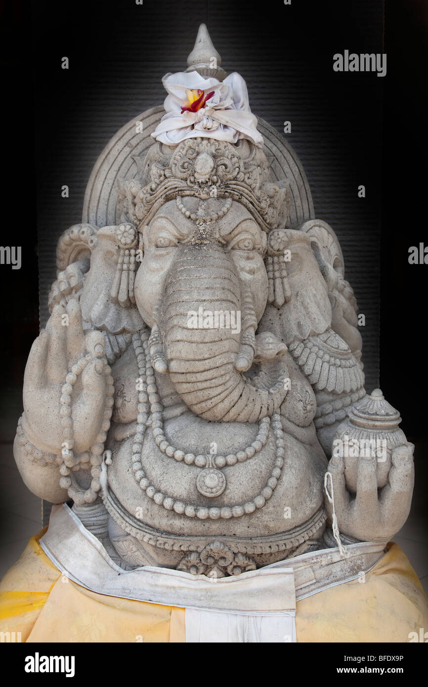 Éléphant Ganesha divinité hindoue Banque D'Images