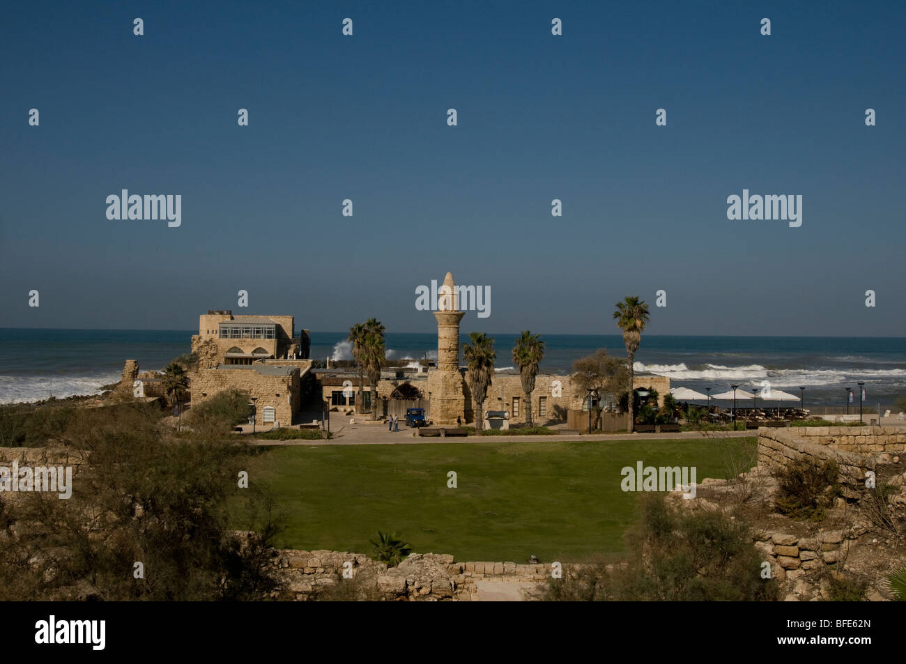 Des Musulmans de Bosnie, Ceasarea Israël Banque D'Images