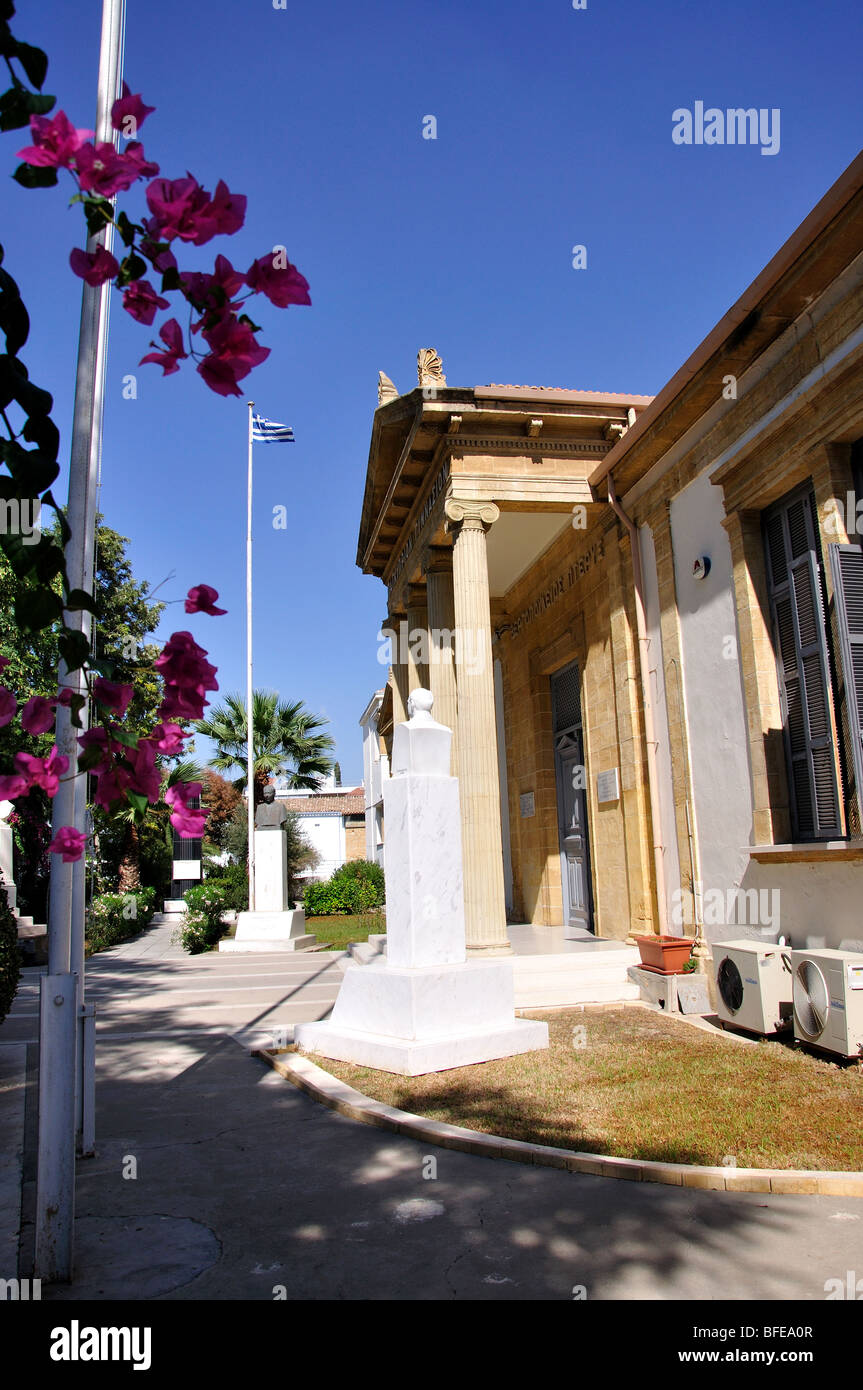 Pagkyprion Gymnase High School, Vieille Ville, District de Nicosie, Nicosie, Chypre Banque D'Images