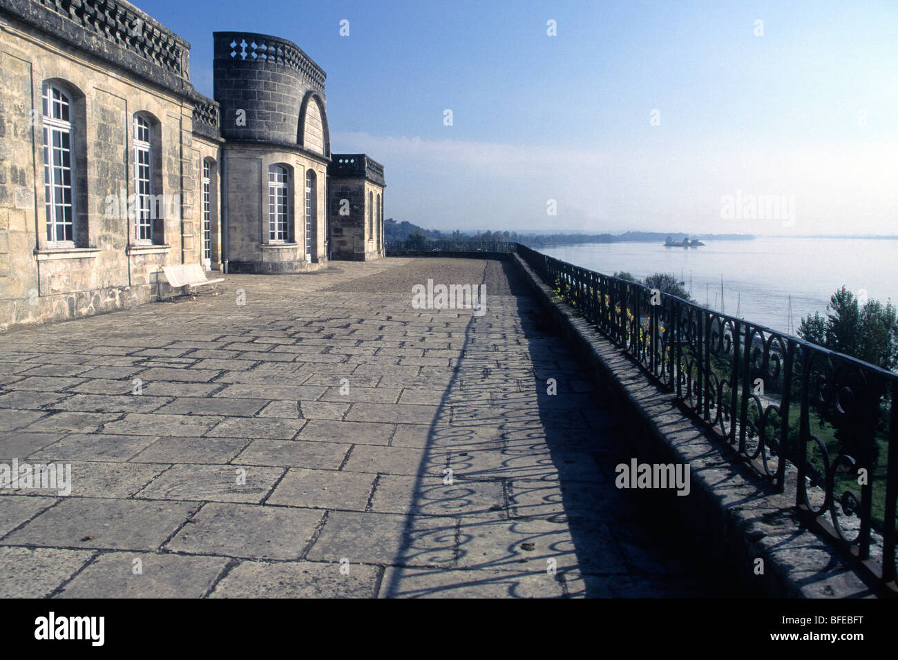 France Aquitaine Gironde ( 33 ) BOURG sur GIRONDE citadelle Banque D'Images