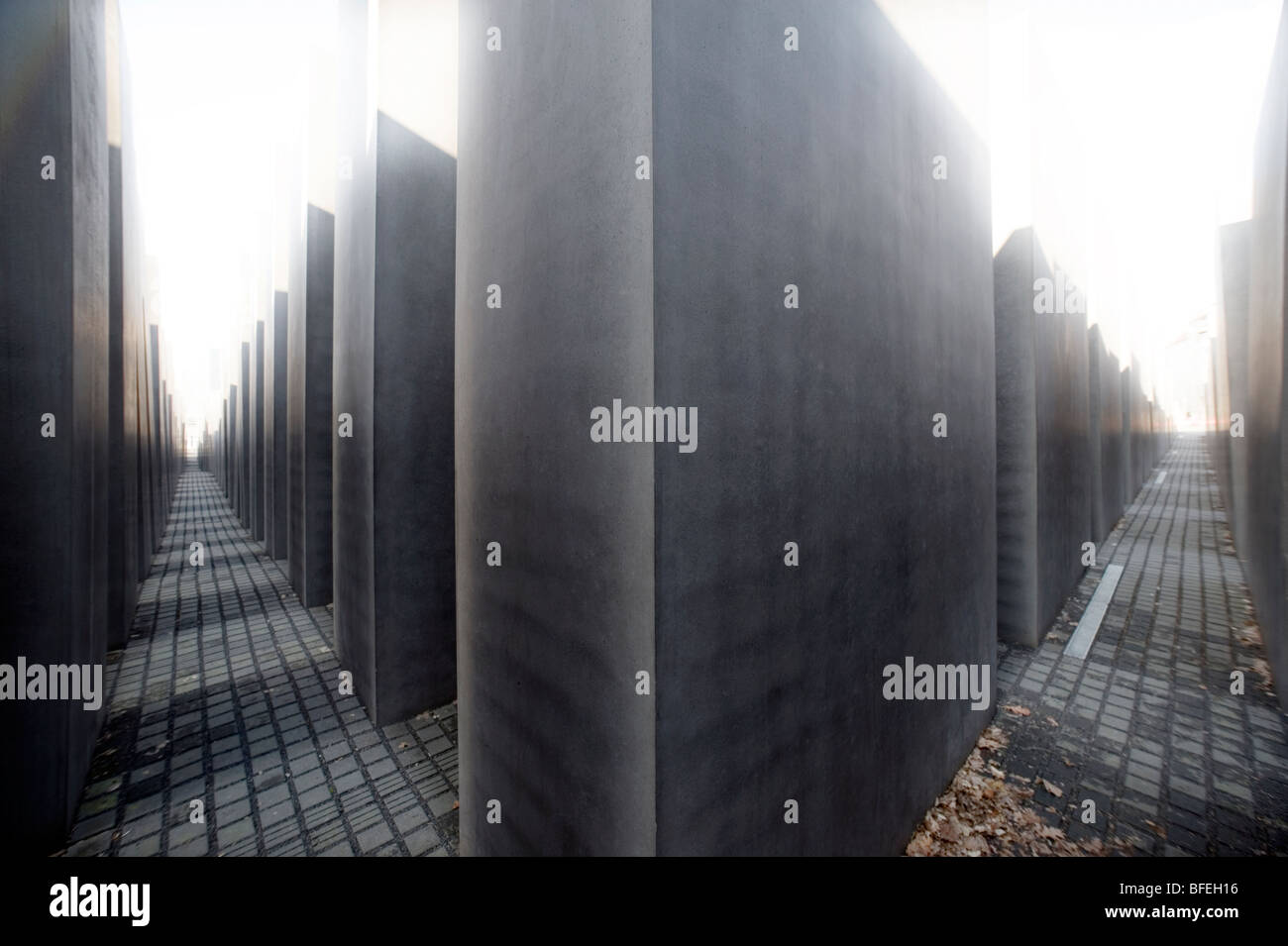 Holocaust Memorial, Berlin, Banque D'Images