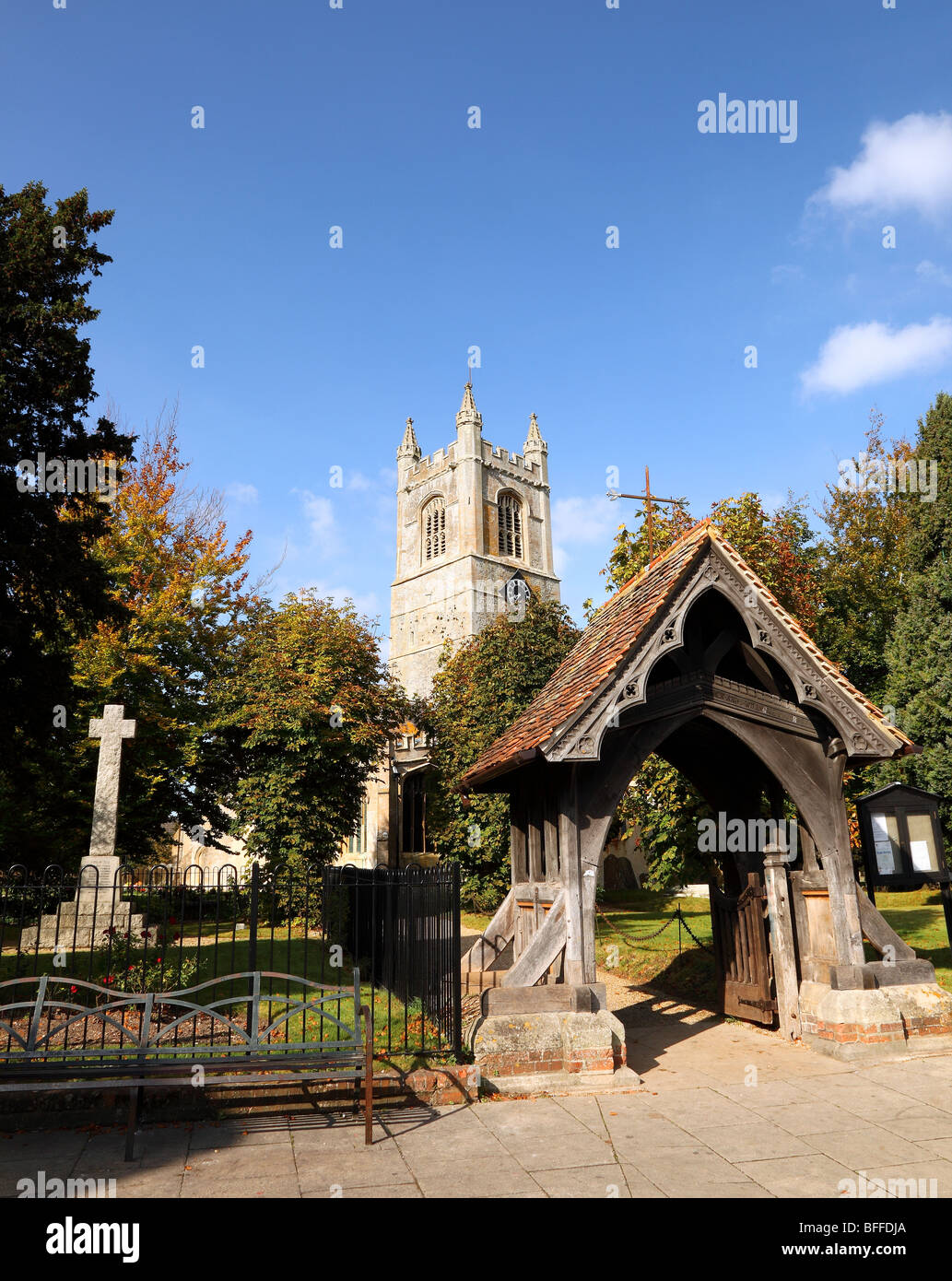 Saint Michel et tous les Anges à Lambourn Berkshire en Angleterre Banque D'Images