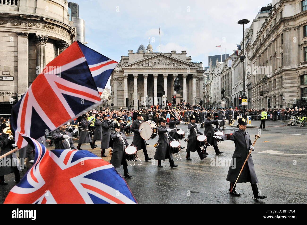 Le Seigneur Mayor's Show 2009 défilé dans la ville de Londres à Bank Banque D'Images