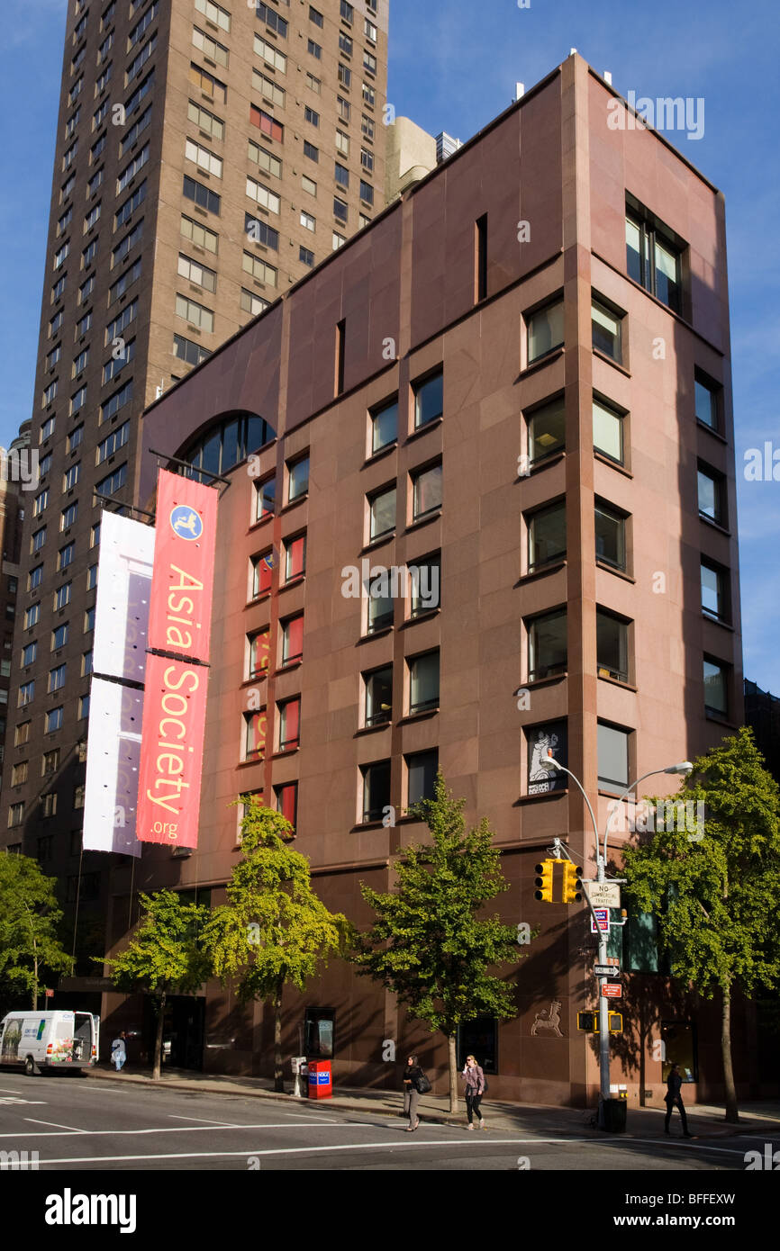 Asia Society Museum District bas de soie est titulaire d collection John Rockefeller, New York City Banque D'Images