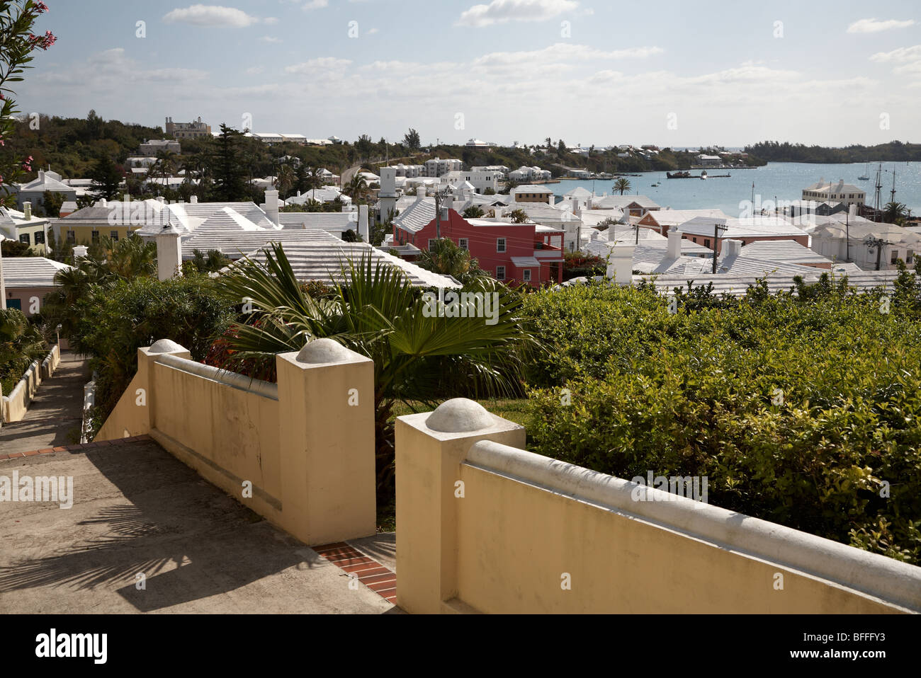 Ville de St George, Bermudes Banque D'Images