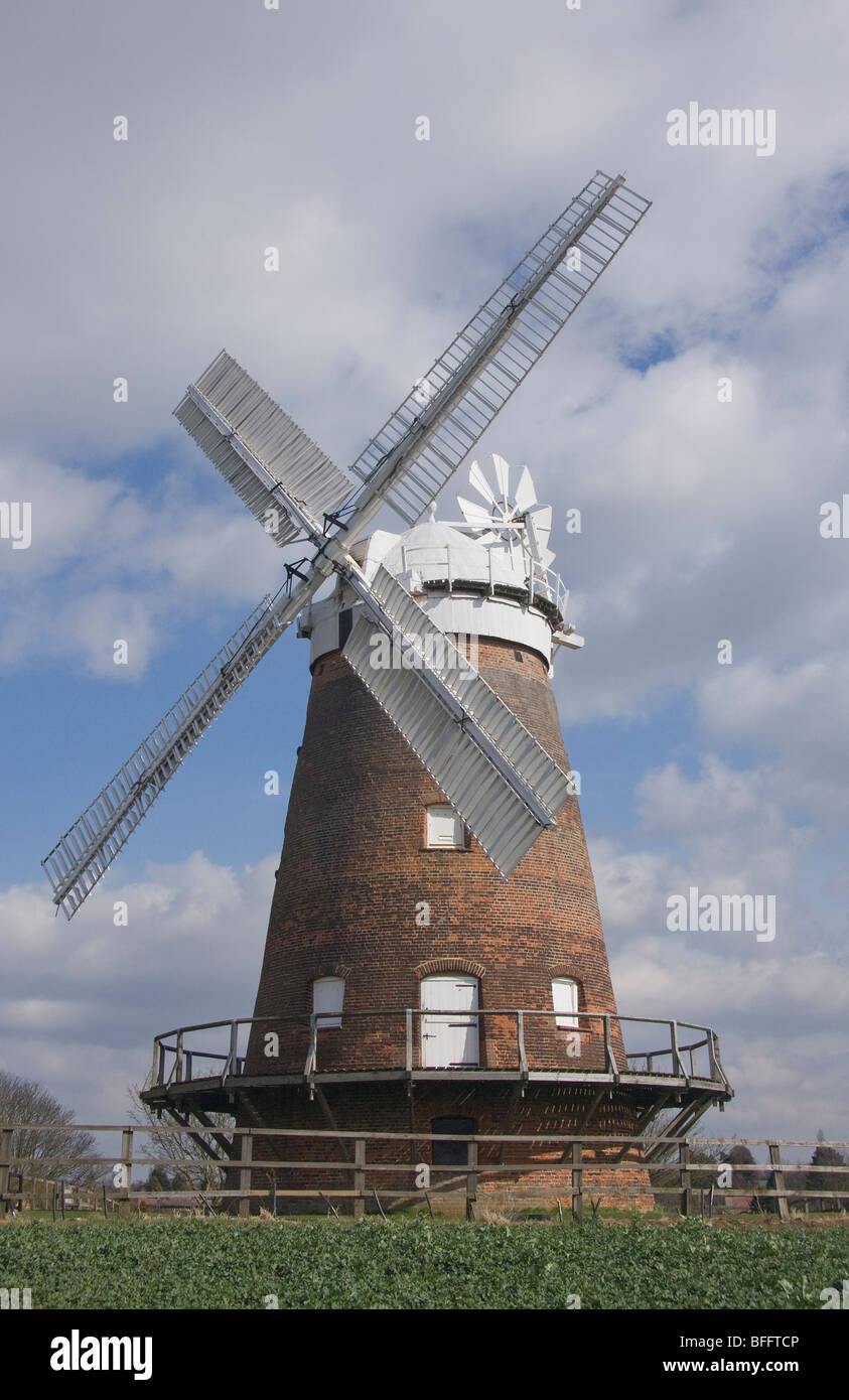 John Webb's 1803 moulin dans village de Thaxted Angleterre Banque D'Images