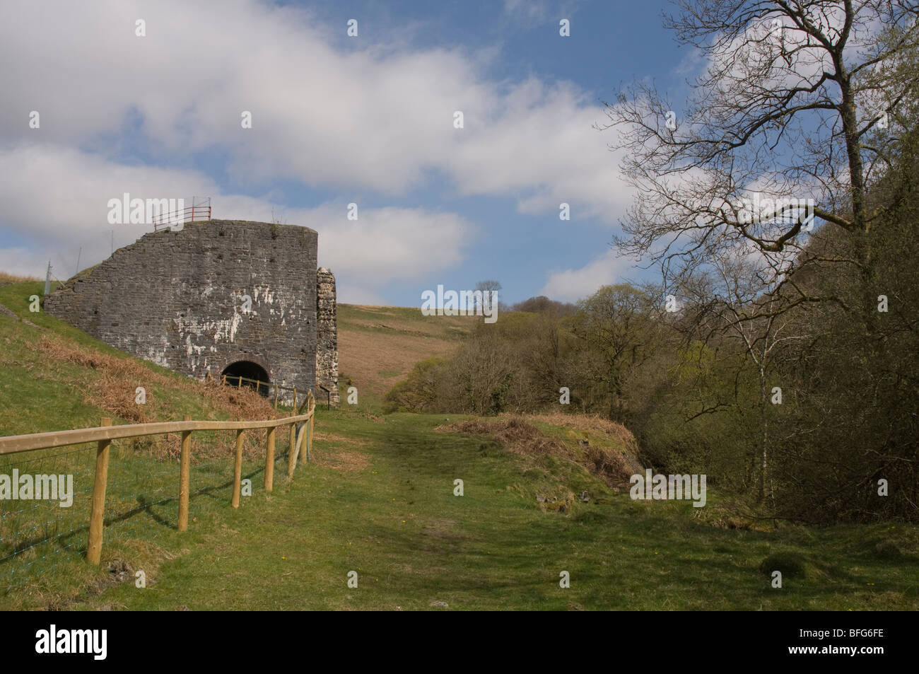 Four à chaux, CWM Twrch, parc national de Brecon Beacons, Pays de Galles, Royaume-Uni, Europe Banque D'Images