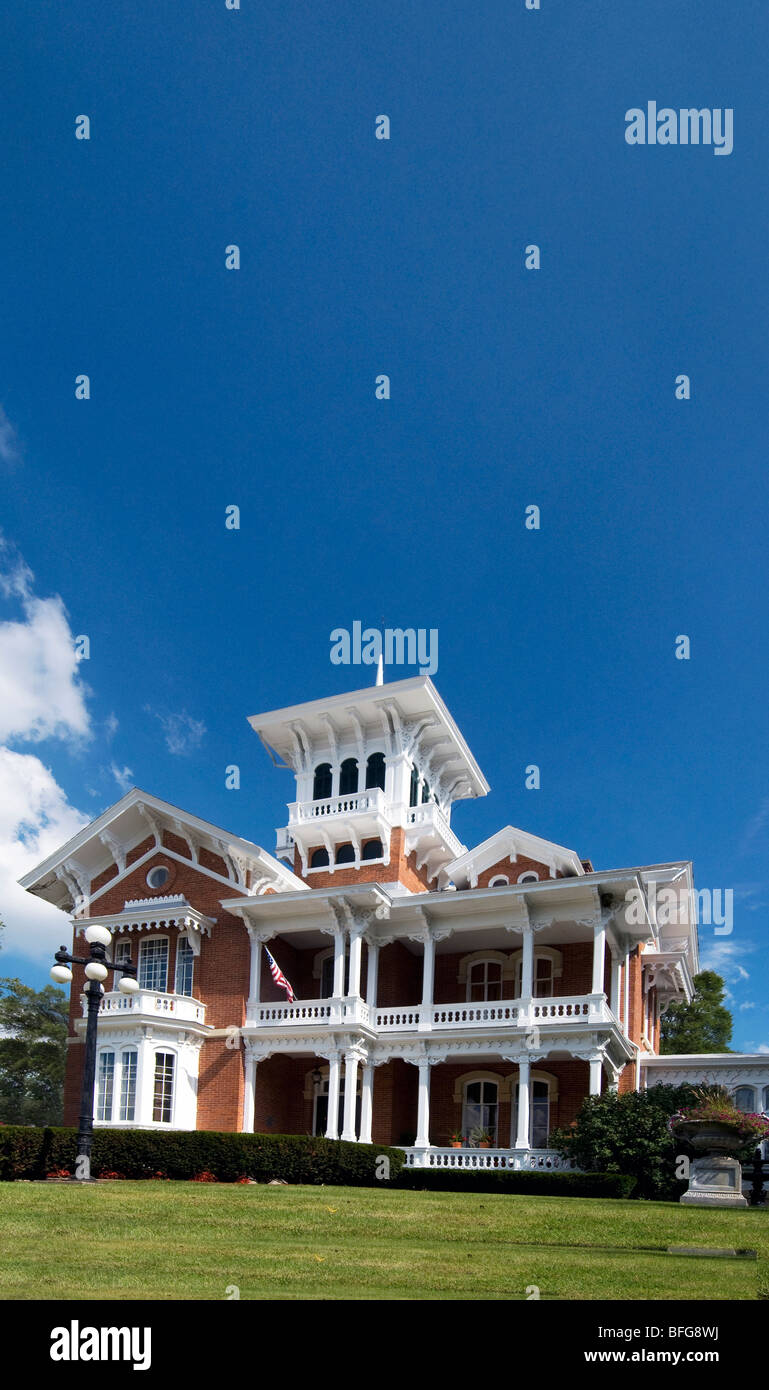 L'hôtel Belvedere à Galena Illinois. Banque D'Images