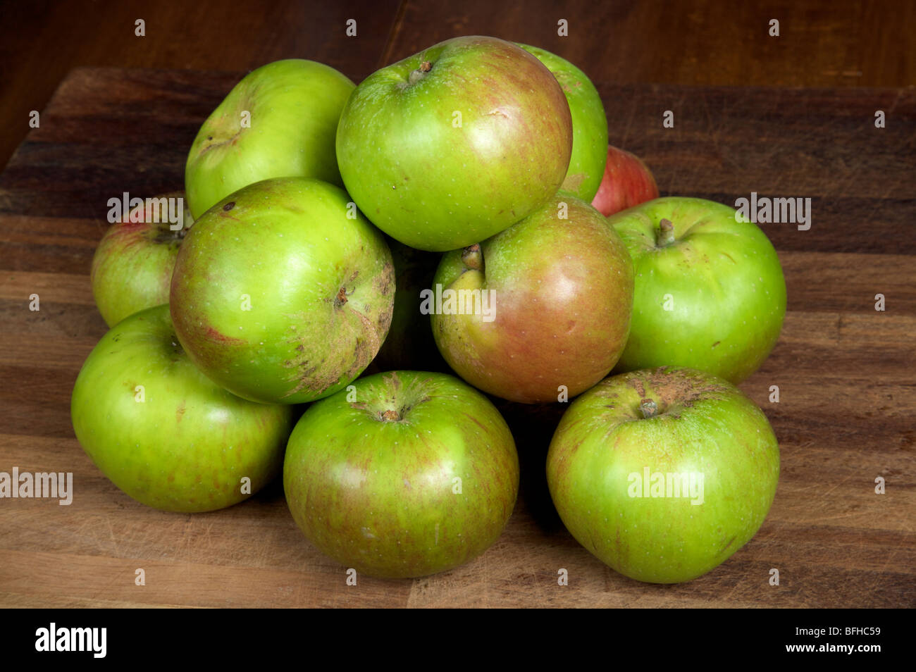 Bramley Apples Banque D'Images