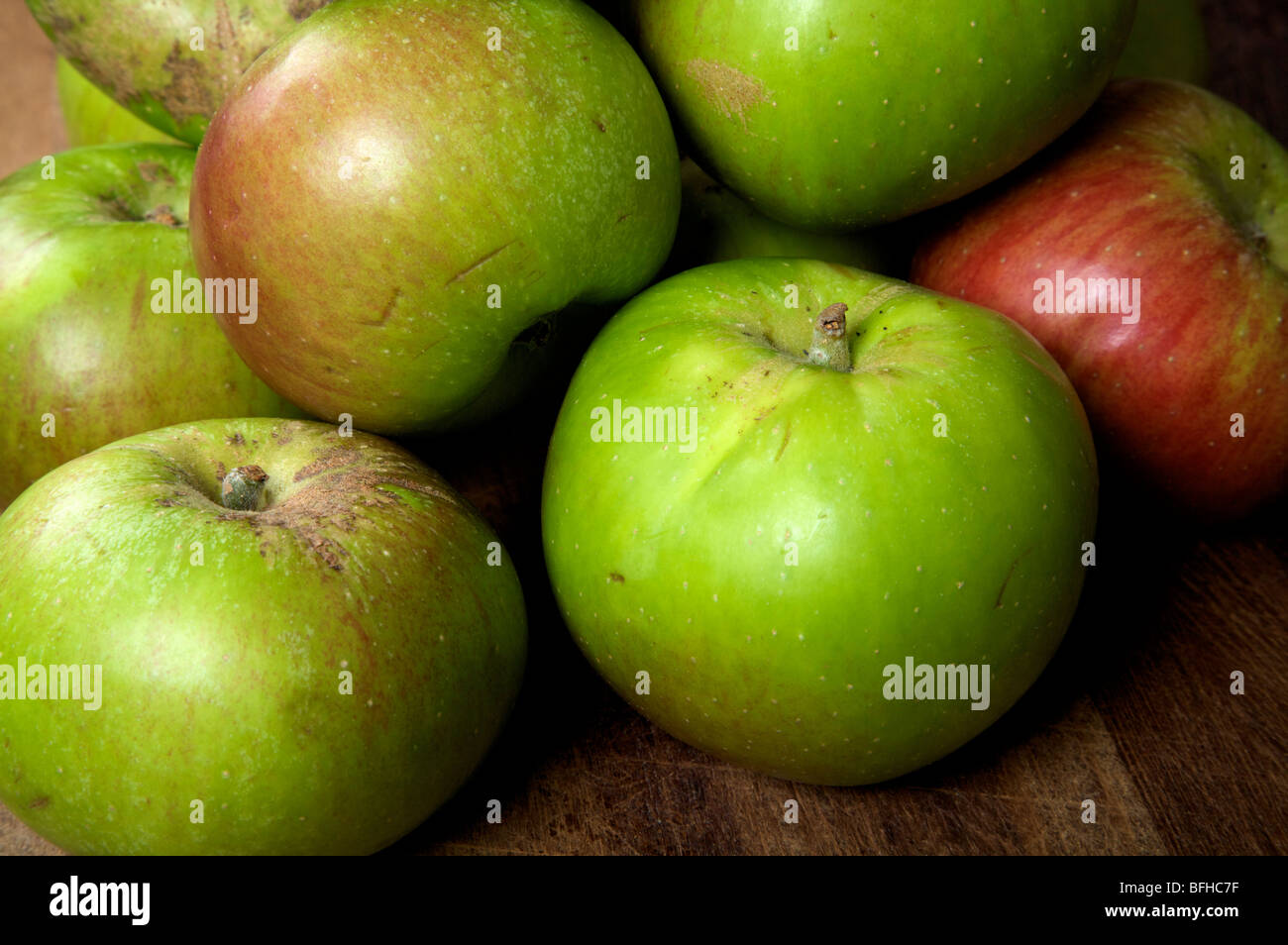 Bramley Apples Banque D'Images