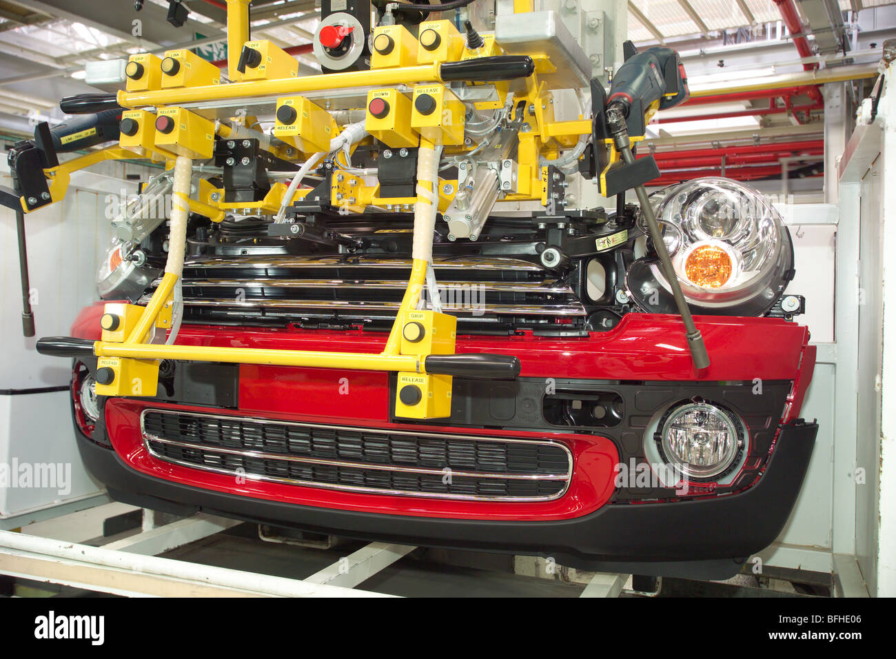 Usine de montage de voiture Banque D'Images