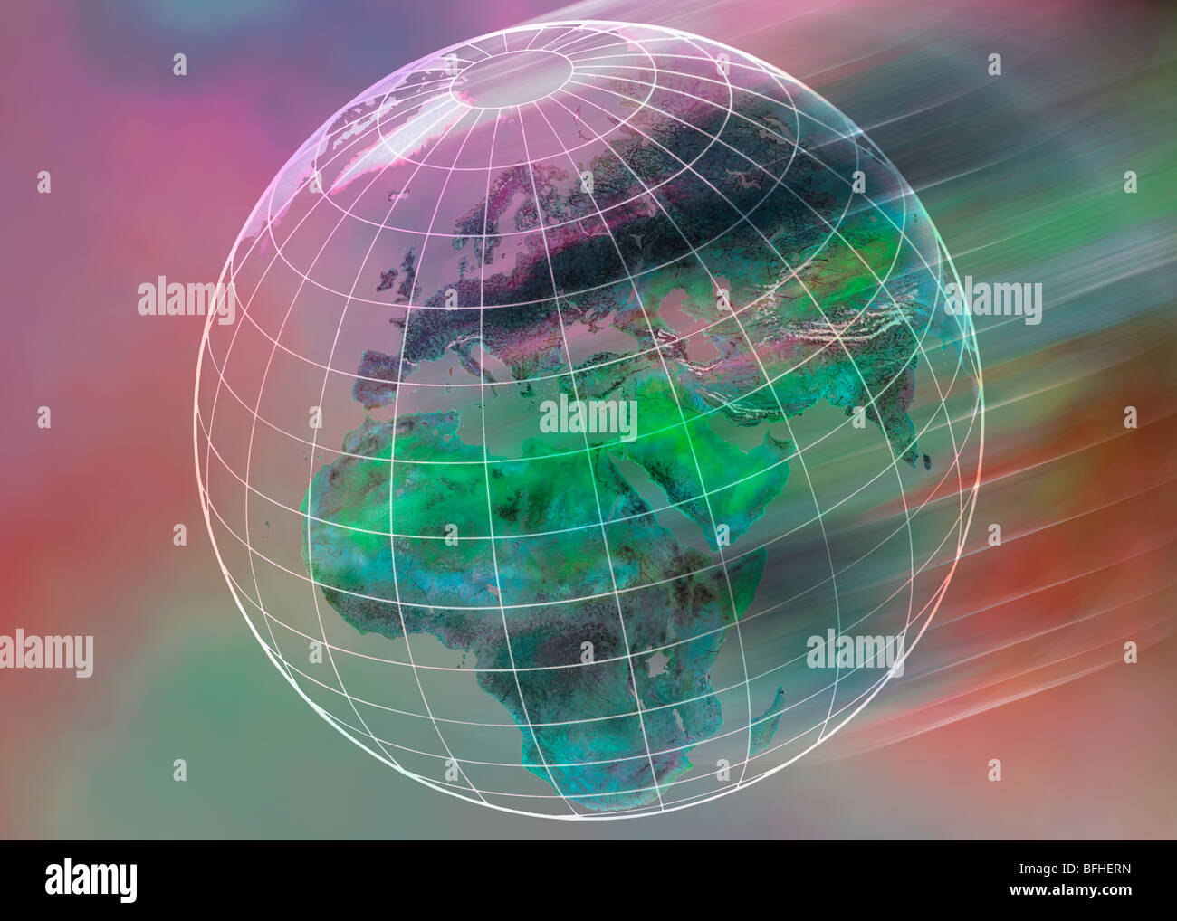 Globe du monde Banque D'Images