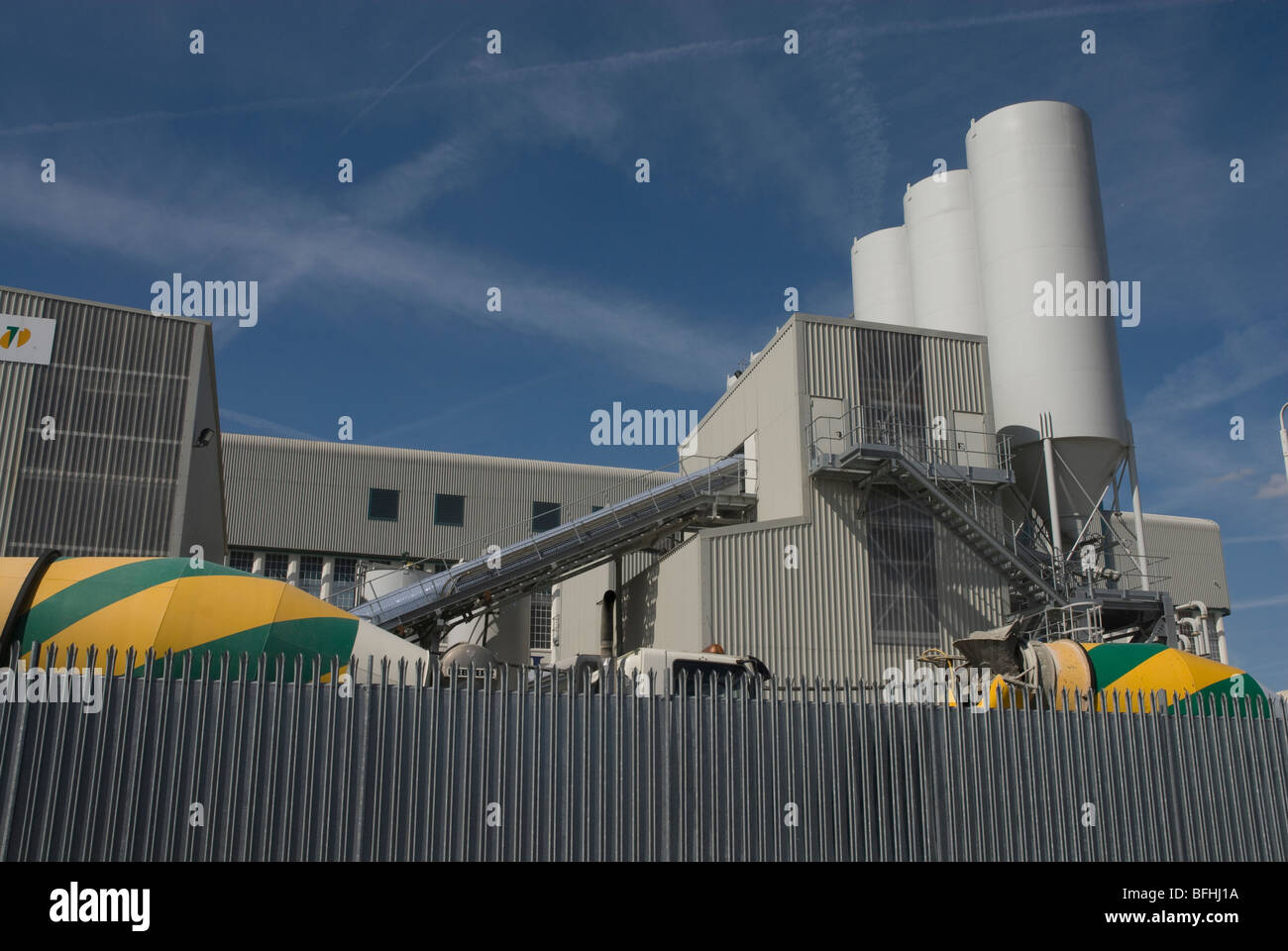 La Tate and Lyle Sugar Refinery, Silvertown Londres UK Banque D'Images