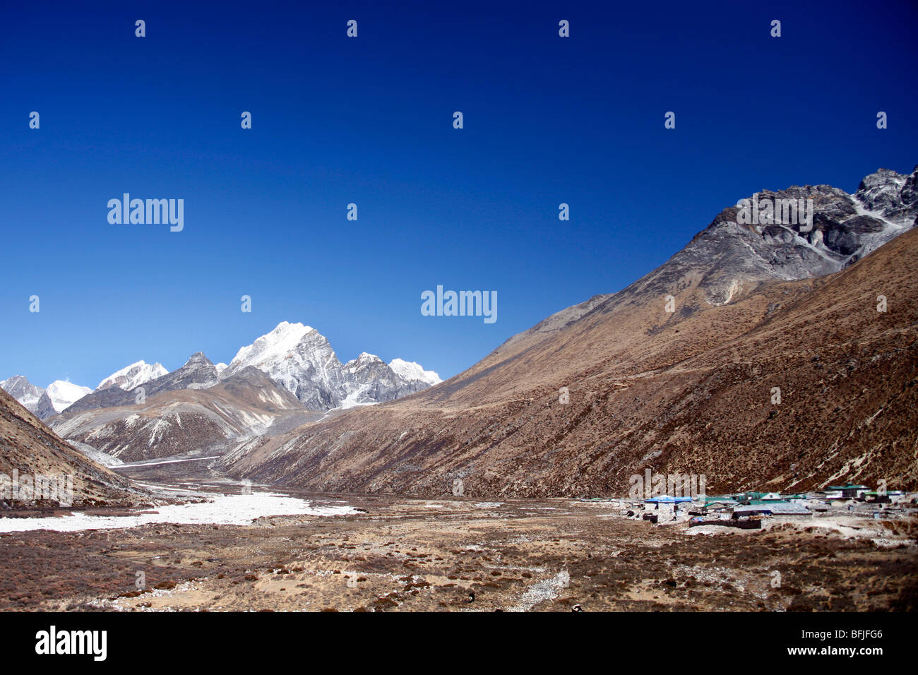 trek de l’Everest Banque D'Images trek de l’Everest Banque D'Images