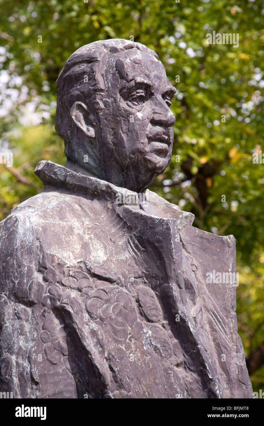 La sculpture à Baltimore Thurgood Marshall par Reuben Kramer- Garmatz Federal Courthouse- Pratt & Hopkins Pl Banque D'Images
