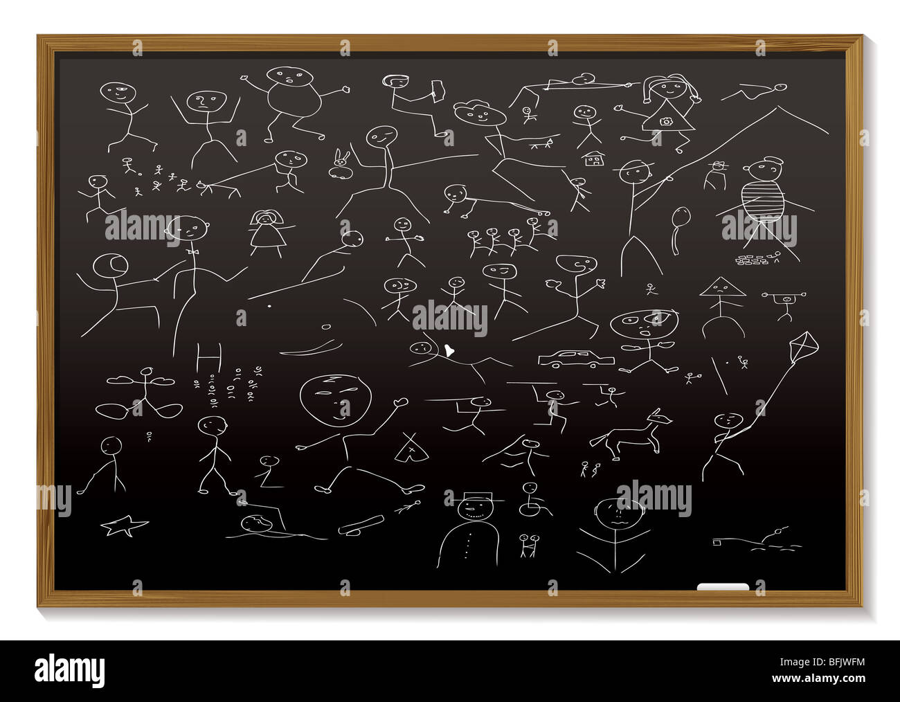 Tableau Noir De L Ecole Enfantine Avec Dessin A La Craie De Personnes Photo Stock Alamy Tableau Noir De L Ecole Enfantine Avec Dessin A La Craie De Personnes Photo Stock Alamy